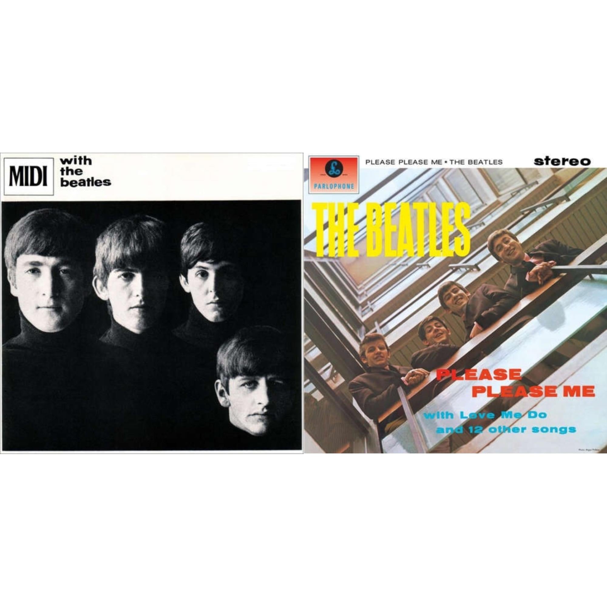 This is a 2 LP Vinyl SKU bundle.
1.This LP Vinyl is brand new.Format: LP VinylMusic Style: BeatThis item's title is: Please Please MeArtist: BeatlesLabel: ParlophoneBarcode: 094638241614Release Date: 11/13/2012
2.This LP Vinyl is brand new.