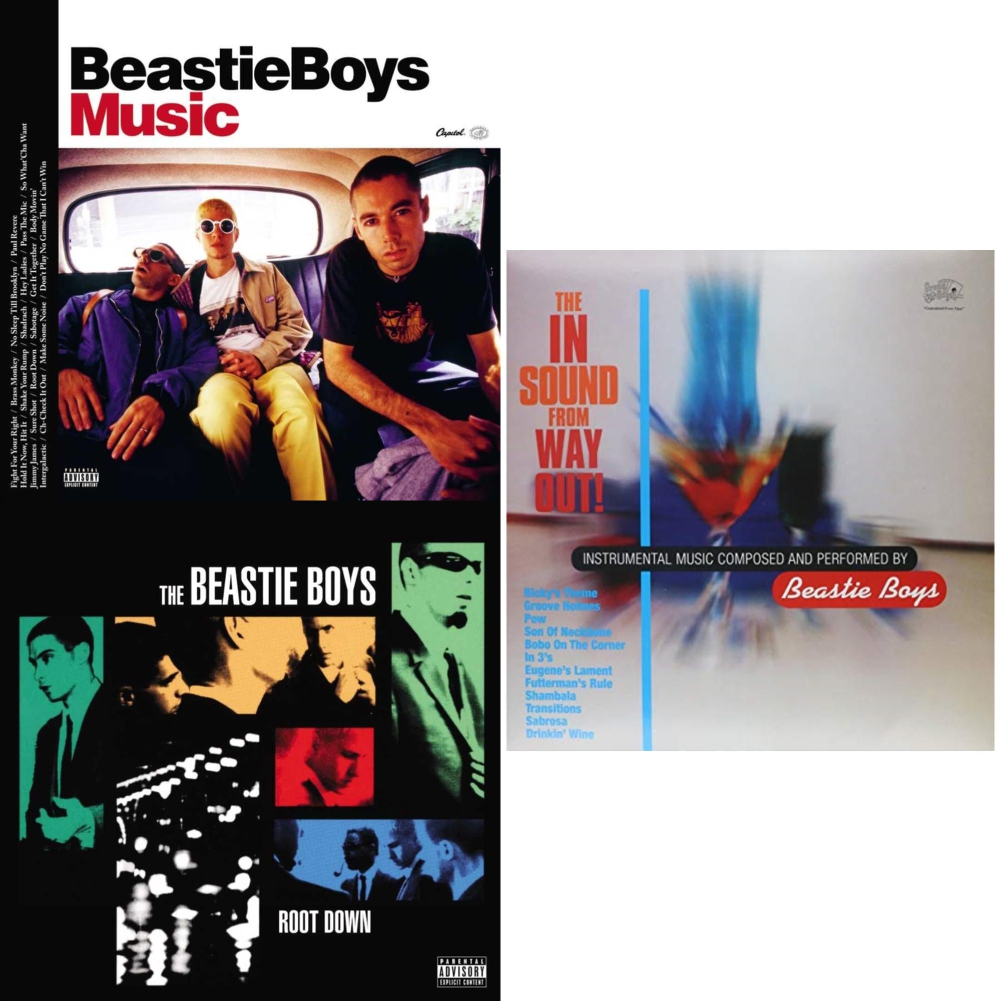 Beastie Boys Music (2LP) & In Sound From Way Out (180G) & Root Down Ep