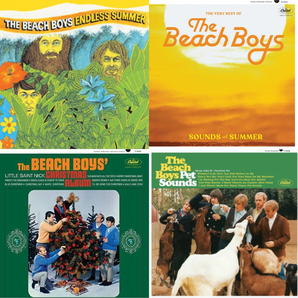 Endless Summer & Sounds Of Summer: The Very Best Of The Beach Boys (Remastered/2LP) & Beach Boys' Christmas Album (Mono) & Pet Sounds (Stereo)