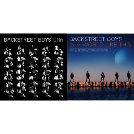 This is a 2 LP Vinyl SKU bundle.
1.This LP Vinyl is brand new.Format: LP VinylThis item's title is: Dna (150G/Black LP Vinyl/Gatefold Jacket)(Dl Code)Artist: Backstreet BoysLabel: RCABarcode: 190758937618Release Date: 2/1/2019
2.This LP Vinyl is brand new.