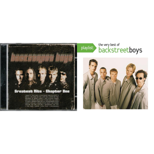 This is a 2 CD SKU bundle.
1.This CD is brand new.Format: CDMusic Style: Deep HouseThis item's title is: Greatest Hits: Chapter OneArtist: Backstreet BoysLabel: SONY MUSIC UKBarcode: 638592226722Release Date: 10/29/2001
2.This CD is brand new.