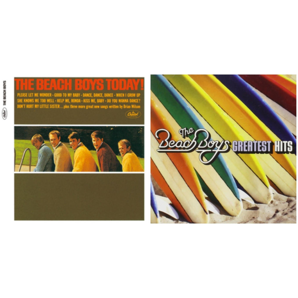 This is a 2 CD SKU bundle.
1.This CD is brand new.Format: CDMusic Style: SurfThis item's title is: Today (Stereo & Mono)Artist: Beach BoysLabel: Capitol RecordsBarcode: 5099940443720Release Date: 10/9/2012
2.This CD is brand new.