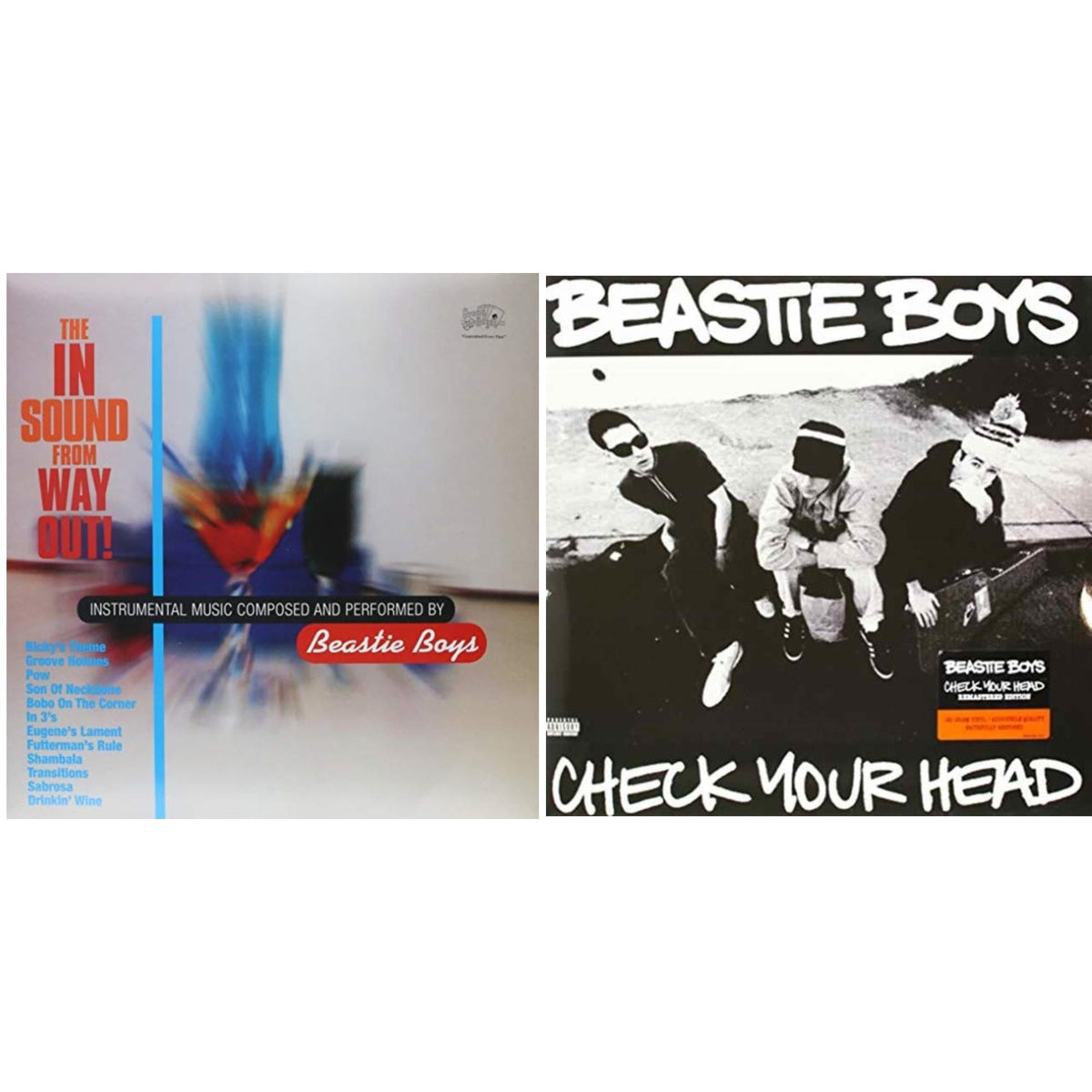 Beastie Boys - Check Your Head & In Sound From Way Out (180G) - LP Vinyl Bundle