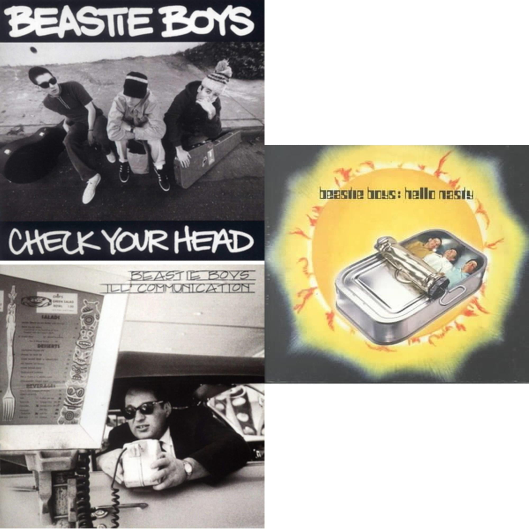 Beastie Boys - Check Your Head & Ill Communication & Hello Nasty - CD Bundle