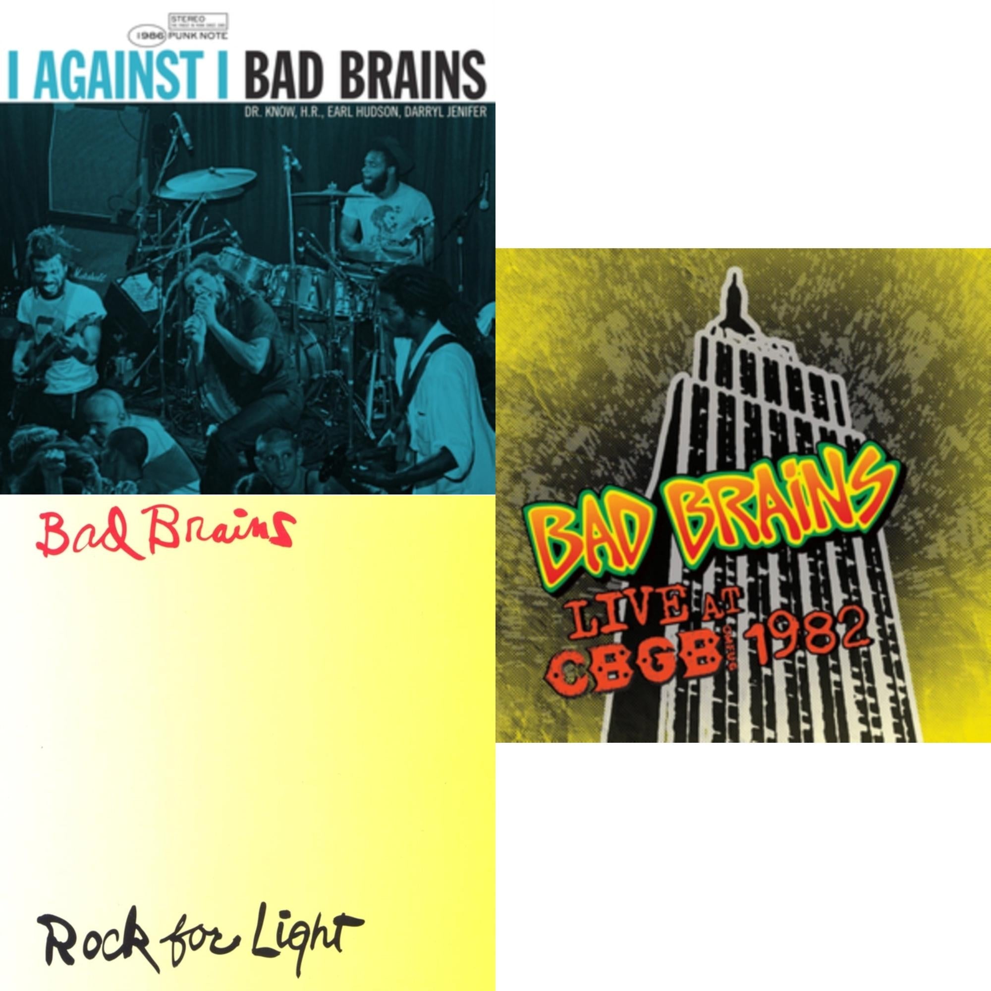 This is a 3 LP Vinyl SKU bundle.
1.This LP Vinyl is brand new.Format: LP VinylThis item's title is: I Against I - Punk NoteArtist: Bad BrainsBarcode: 711574947218Release Date: 7/26/2024
2.This LP Vinyl is brand new.