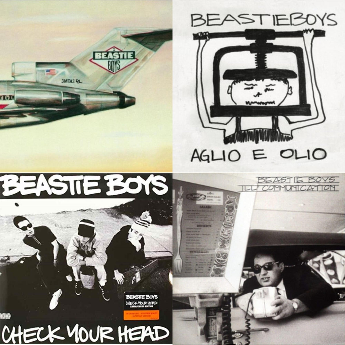 Check Your Head & Ill Communication & Aglio E Olio & Licensed To Ill (30Th Anniversary Edition)