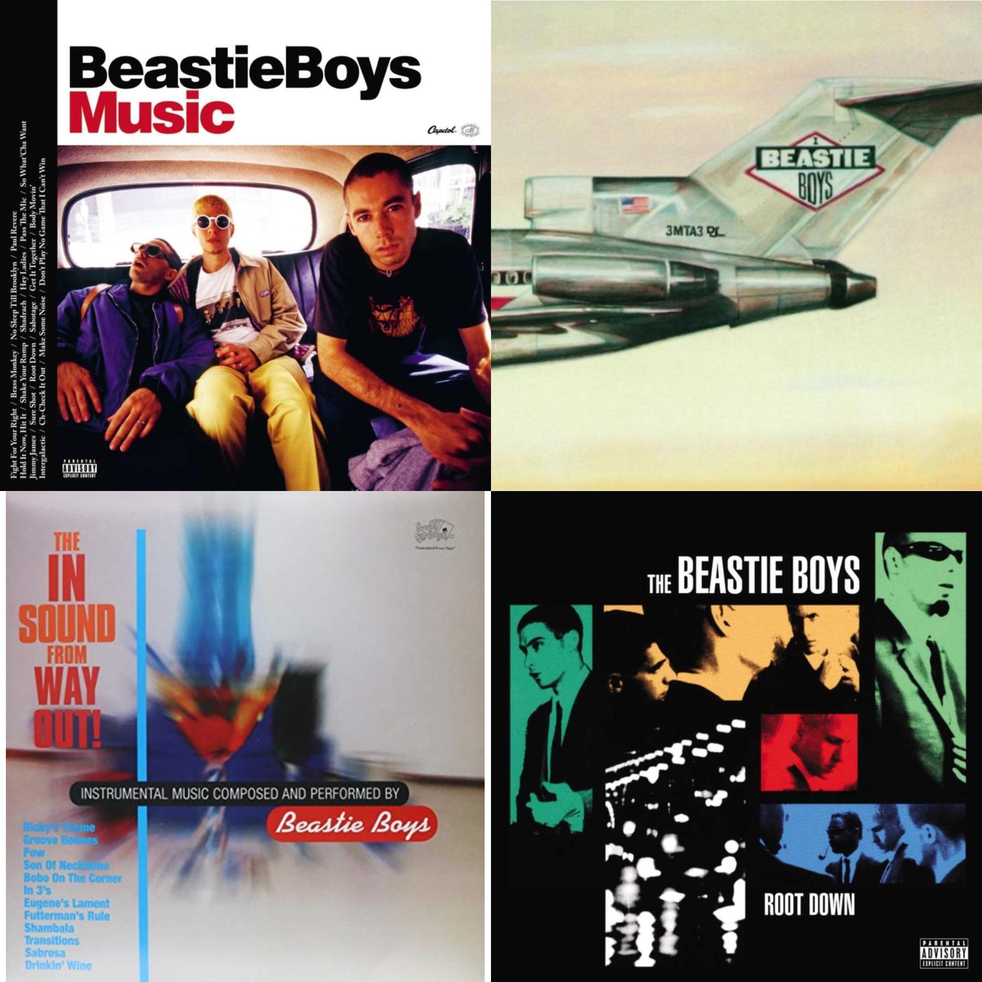 Beastie Boys Music (2LP) & Licensed To Ill (30Th Anniversary Edition) & In Sound From Way Out (180G) & Root Down Ep