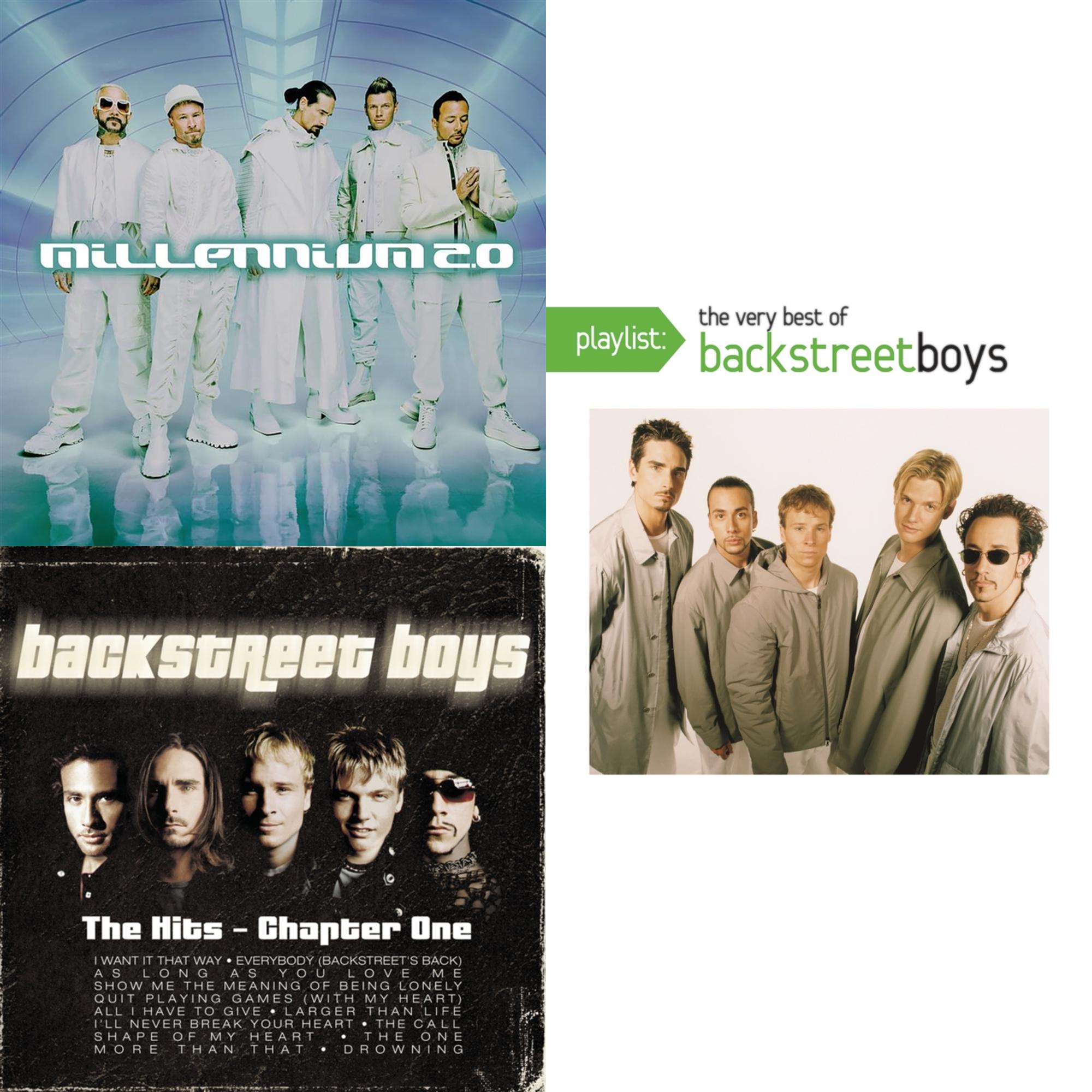 Millennium 2.0 (2CD) & Hits: Chapter One & Playlist: Very Best Of Backstreet Boys