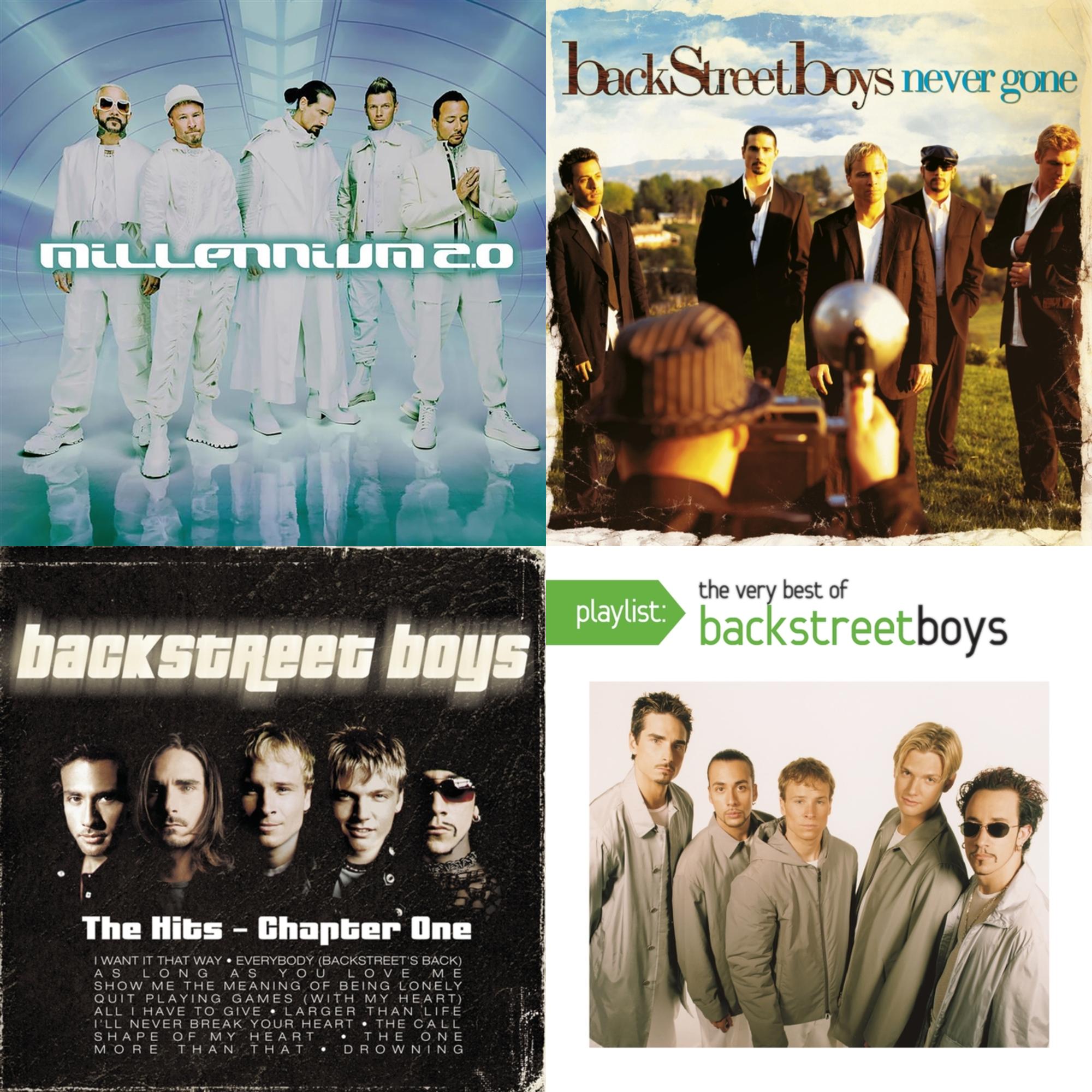Millennium 2.0 (2CD) & Never Gone & Hits: Chapter One & Playlist: Very Best Of Backstreet Boys