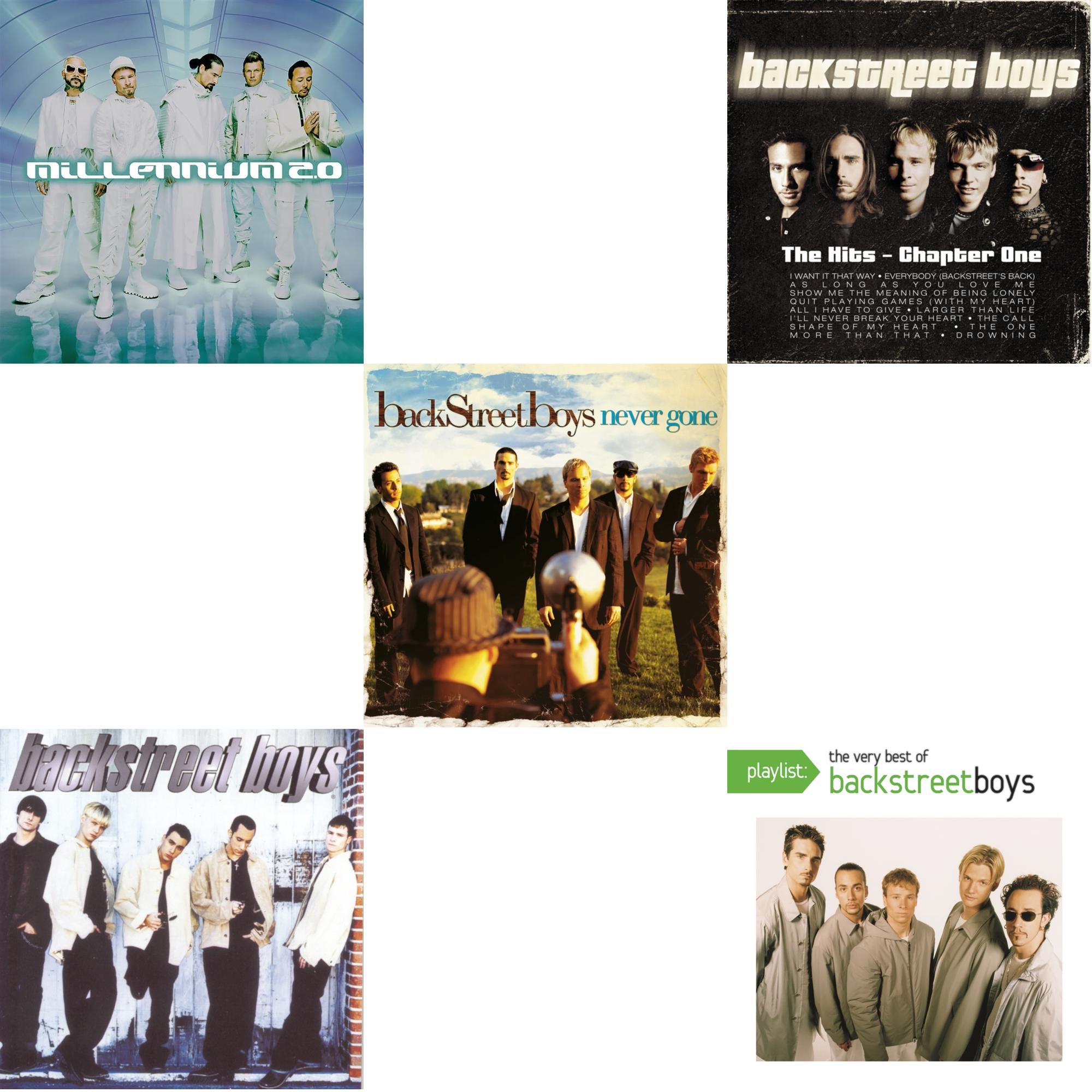 Millennium 2.0 (2CD) & Backstreet Boys & Never Gone & Hits: Chapter One & Playlist: Very Best Of Backstreet Boys