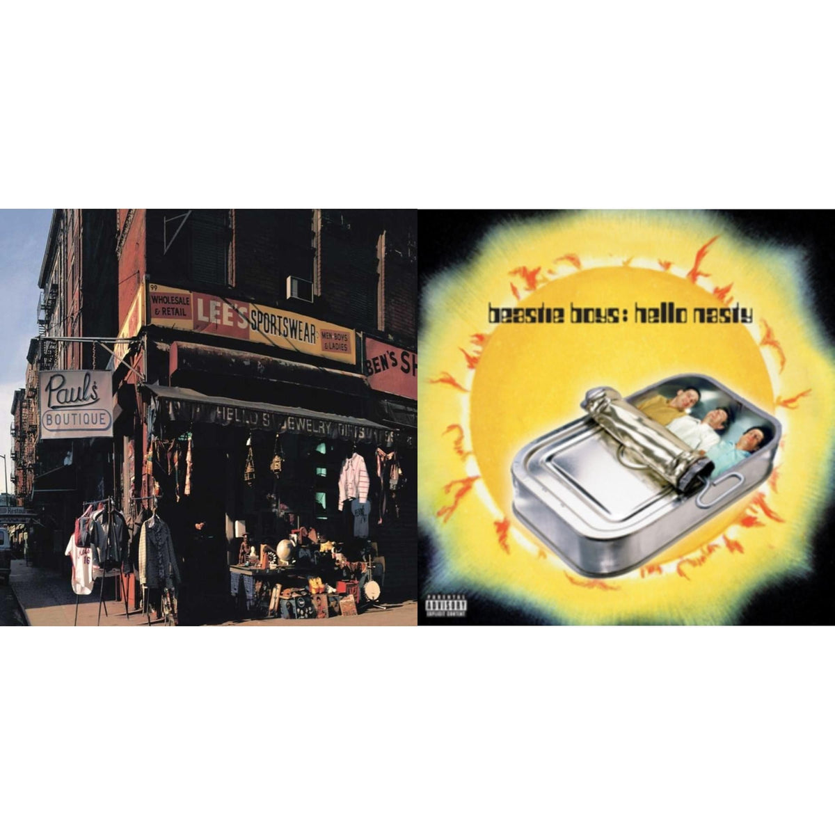 Beastie Boys - Hello Nasty & Paul's Boutique (2 LP)