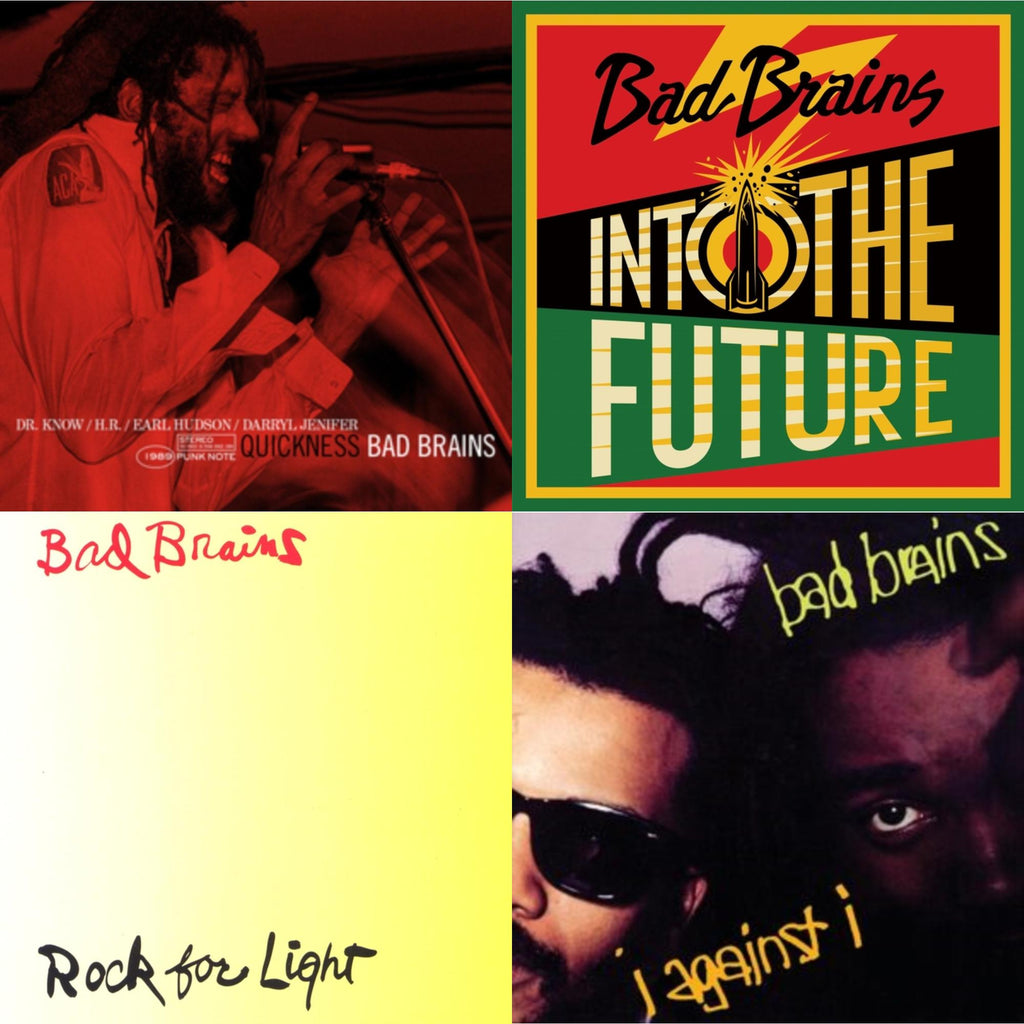 This is a 4 LP Vinyl SKU bundle.
1.This LP Vinyl is brand new.Format: LP VinylMusic Style: PunkThis item's title is: Into The Future (Green, Yellow, Red Splatter LP Vinyl)Artist: Bad BrainsLabel: MEGAFORCEBarcode: 020286234289Release Date: 6/4/2021
2.This LP Vinyl is brand new.