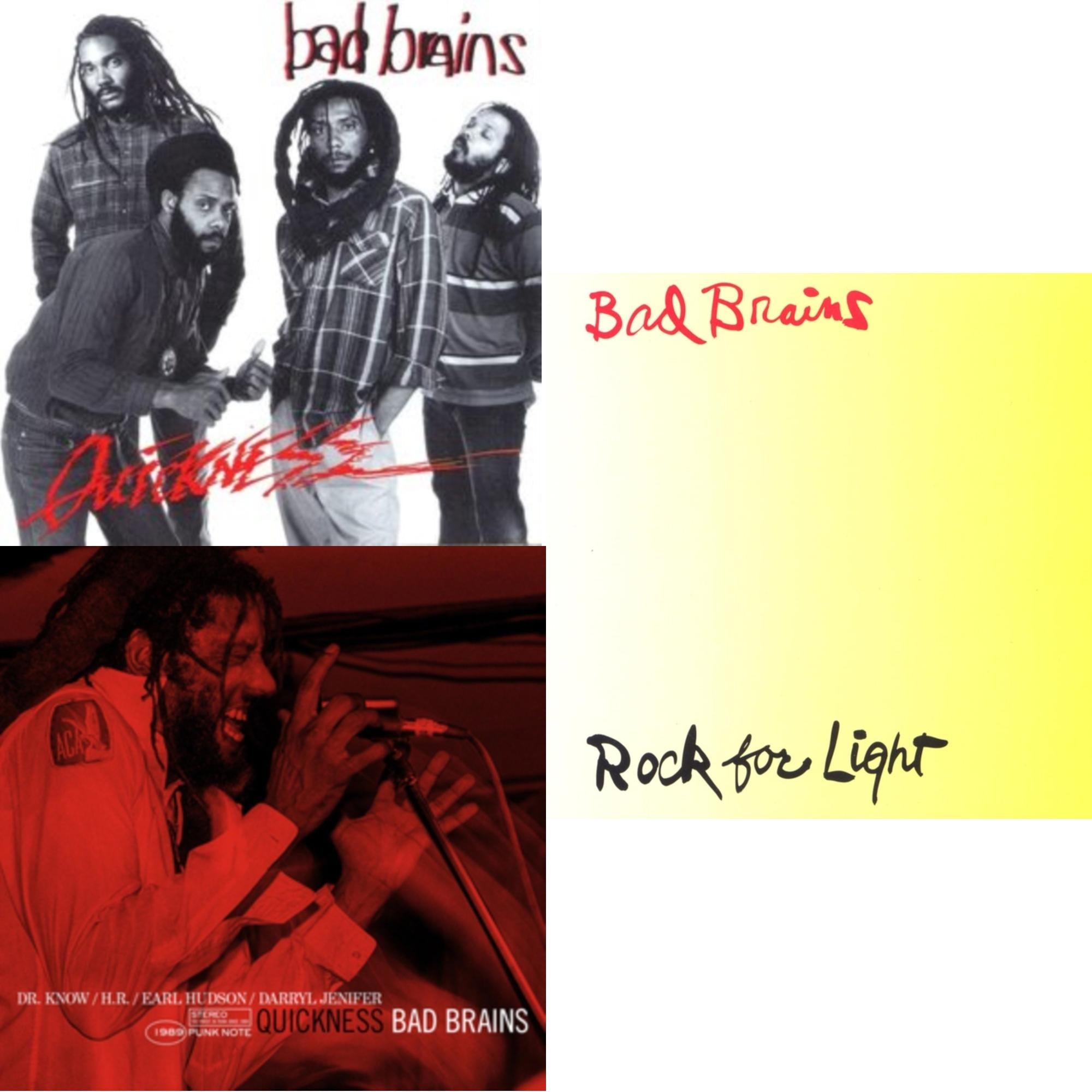 This is a 3 LP Vinyl SKU bundle.
1.This LP Vinyl is brand new.Format: LP VinylMusic Style: HardcoreThis item's title is: QuicknessArtist: Bad BrainsLabel: COLOR RED RECORDSBarcode: 711574899456Release Date: 2/18/2022
2.This LP Vinyl is brand new.
