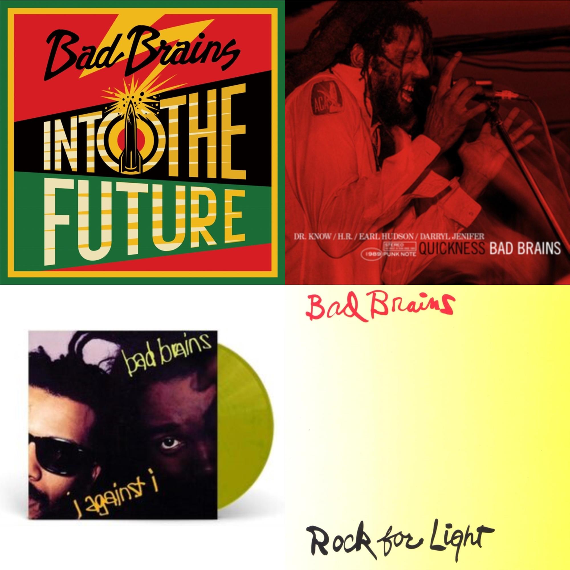 This is a 4 LP Vinyl SKU bundle.
1.This LP Vinyl is brand new.Format: LP VinylMusic Style: PunkThis item's title is: Into The Future (Green, Yellow, Red Splatter LP Vinyl)Artist: Bad BrainsLabel: MEGAFORCEBarcode: 020286234289Release Date: 6/4/2021
2.This LP Vinyl is brand new.