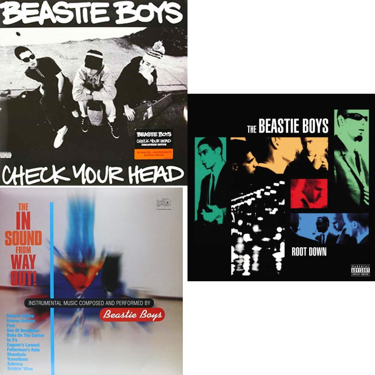 Check Your Head & In Sound From Way Out (180G) & Root Down Ep