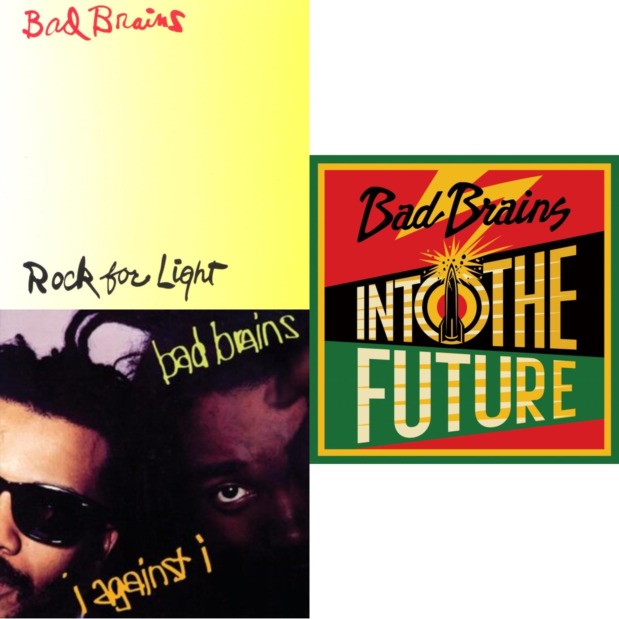 This is a 3 LP Vinyl SKU bundle.
1.This LP Vinyl is brand new.Format: LP VinylMusic Style: PunkThis item's title is: Into The Future (Green, Yellow, Red Splatter LP Vinyl)Artist: Bad BrainsLabel: MEGAFORCEBarcode: 020286234289Release Date: 6/4/2021
2.This LP Vinyl is brand new.