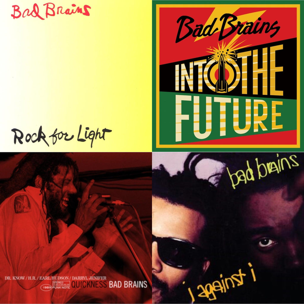This is a 4 LP Vinyl SKU bundle.
1.This LP Vinyl is brand new.Format: LP VinylMusic Style: PunkThis item's title is: Into The Future (Green, Yellow, Red Splatter LP Vinyl)Artist: Bad BrainsLabel: MEGAFORCEBarcode: 020286234289Release Date: 6/4/2021
2.This LP Vinyl is brand new.
