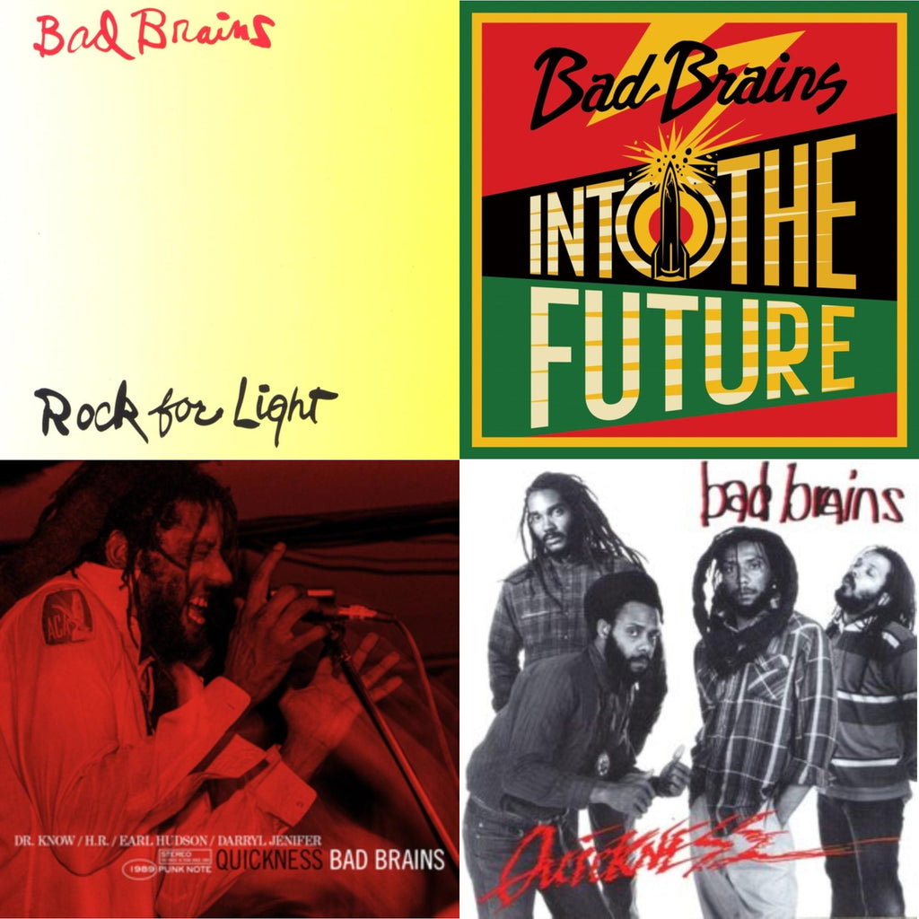 This is a 4 LP Vinyl SKU bundle.
1.This LP Vinyl is brand new.Format: LP VinylMusic Style: PunkThis item's title is: Into The Future (Green, Yellow, Red Splatter LP Vinyl)Artist: Bad BrainsLabel: MEGAFORCEBarcode: 020286234289Release Date: 6/4/2021
2.This LP Vinyl is brand new.