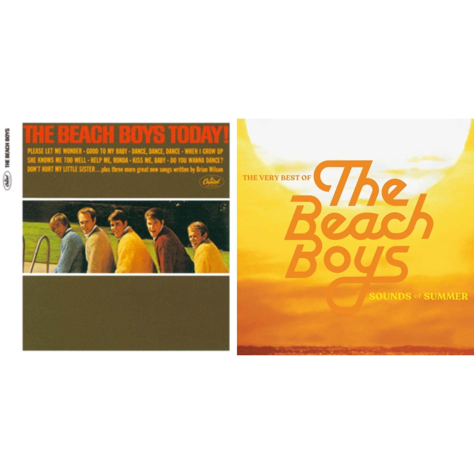 This is a 2 CD SKU bundle.
1.This CD is brand new.Format: CDMusic Style: SurfThis item's title is: Today (Stereo & Mono)Artist: Beach BoysLabel: Capitol RecordsBarcode: 5099940443720Release Date: 10/9/2012
2.This CD is brand new.