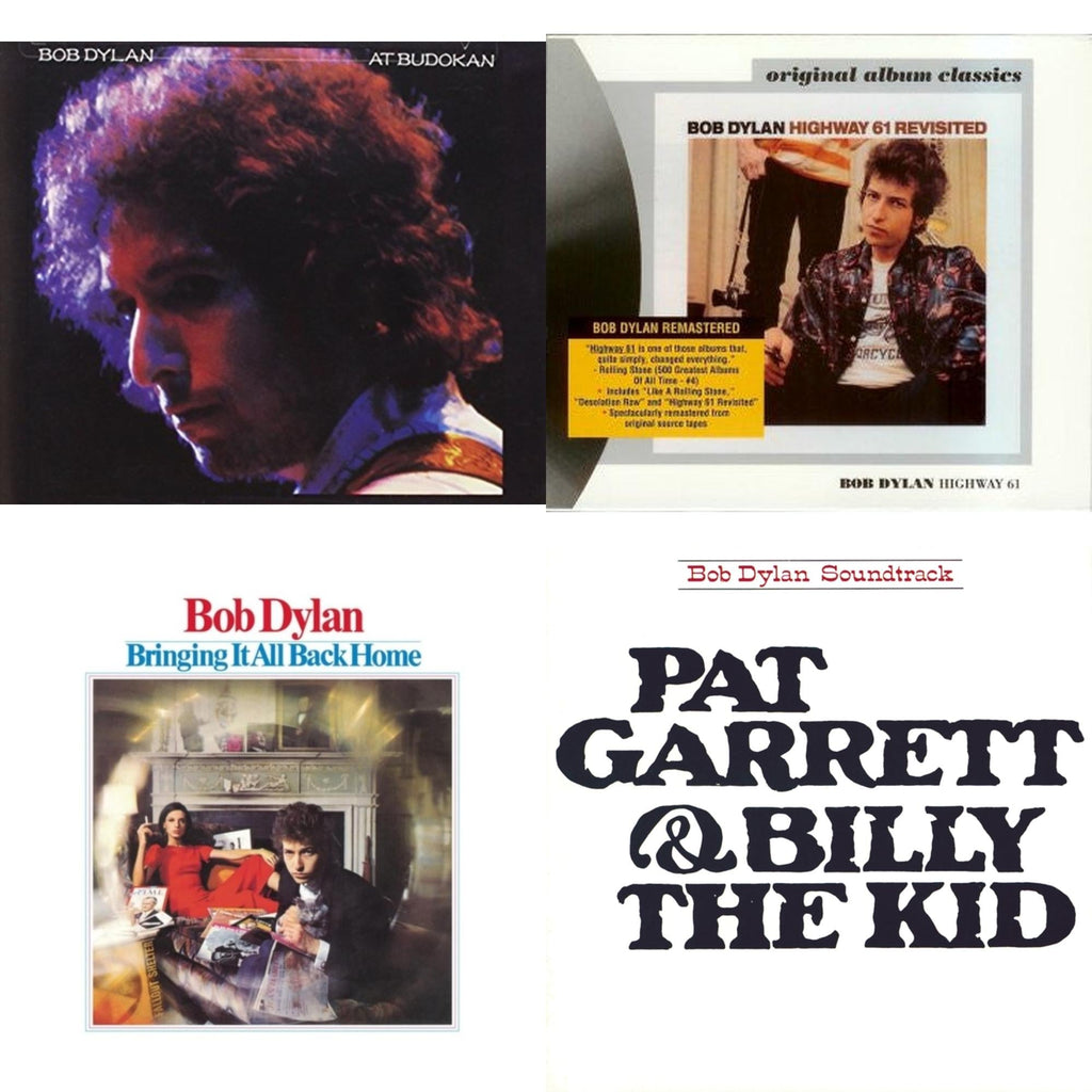 At Budokan & Highway 61 Revisited & Bringing It All Back Home & Pat Garrett & Billy The Kid
