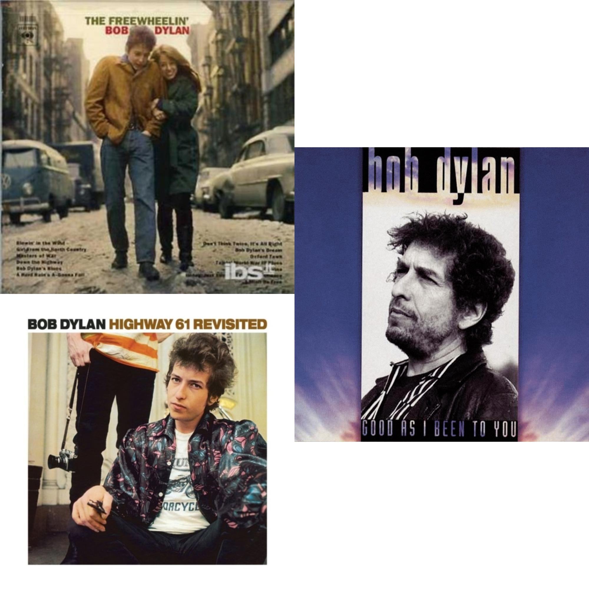 Freewheelin Bob Dylan & Highway 61 Revisited & Good As I Been To You