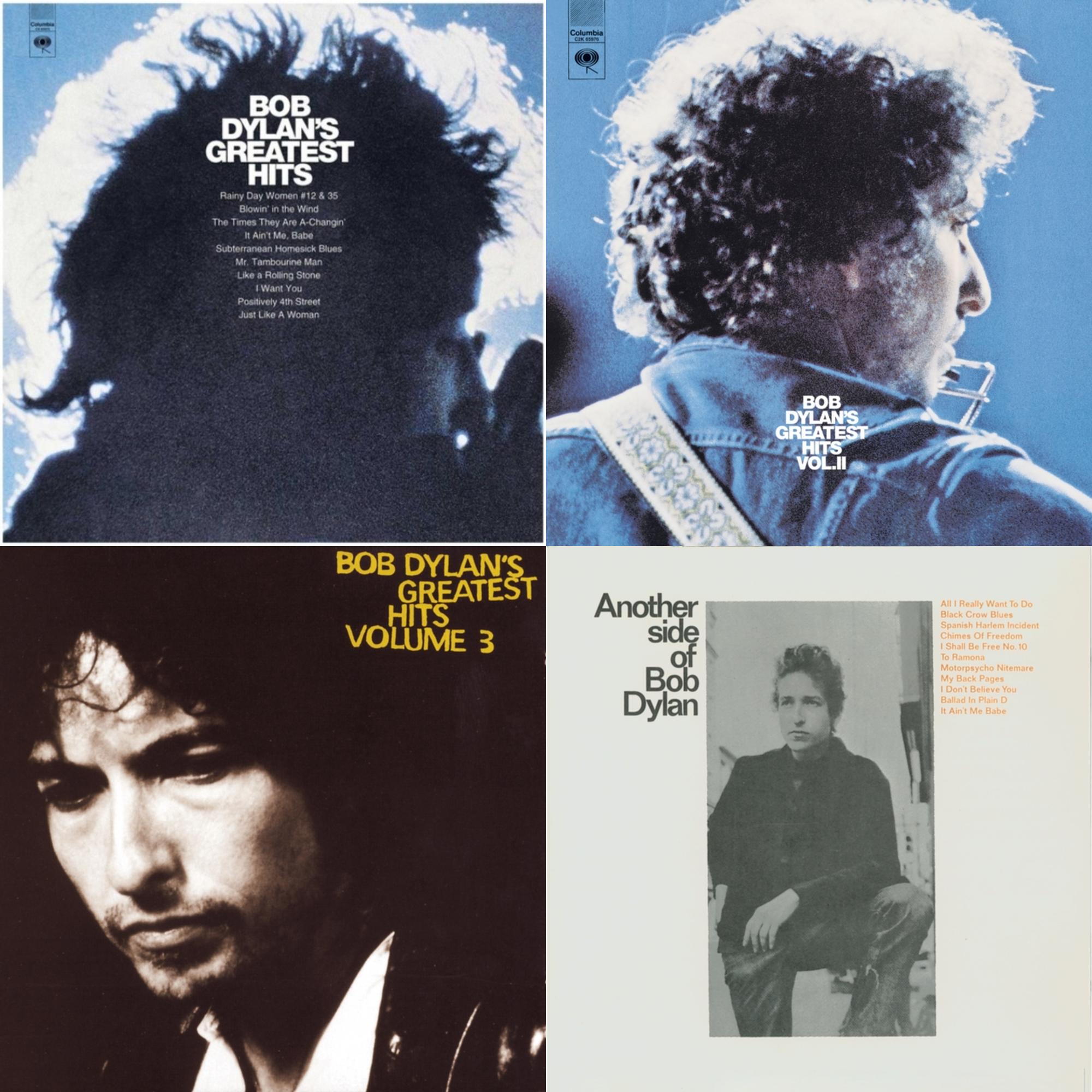 Greatest Hits Vol.1 & Greatest Hits Vol.2 & Greatest Hits Vol.3 & Another Side Of Bob Dylan