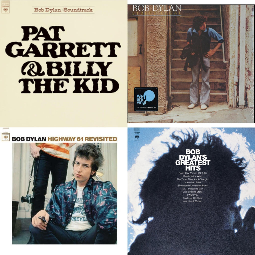 Pat Garrett & Billy The Kid (150G LP Vinyl/Dl) & Street-Legal (150G LP Vinyl/Dl) & Highway 61 Revisited & Greatest Hits (150G/Dl Card)
