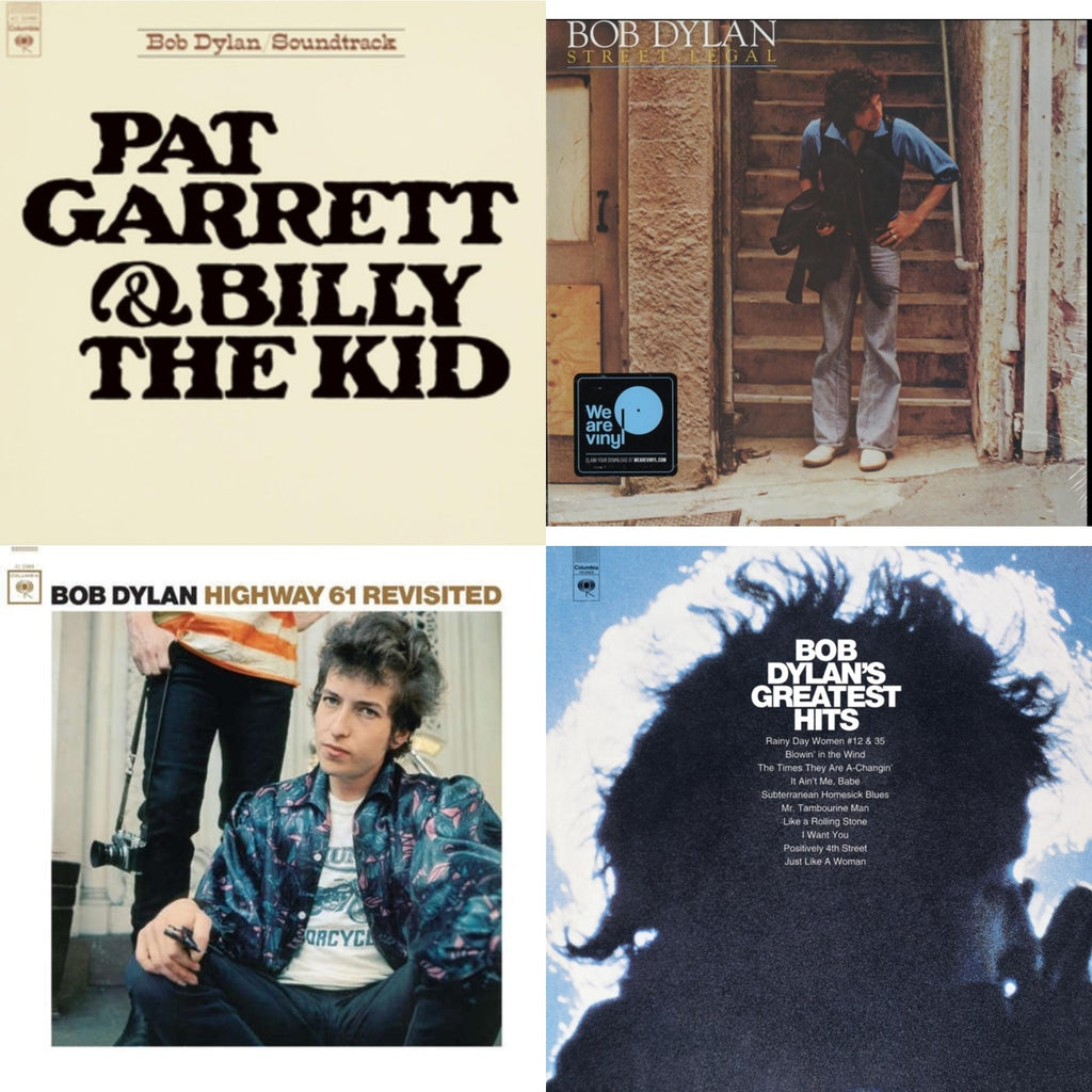Pat Garrett & Billy The Kid (150G LP Vinyl/Dl) & Street-Legal (150G LP Vinyl/Dl) & Highway 61 Revisited & Greatest Hits (150G/Dl Card)