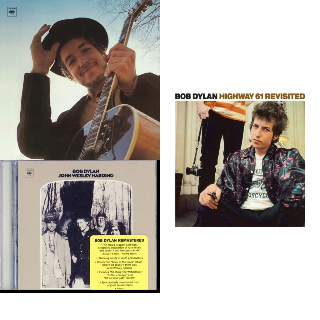 Nashville Skyline & John Wesley Harding & Highway 61 Revisited