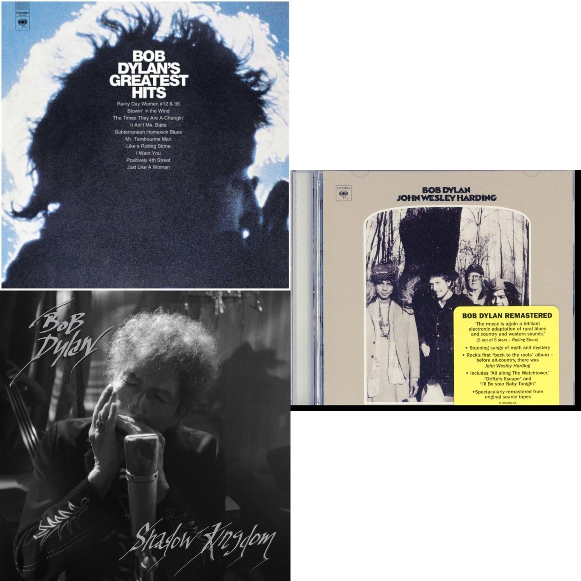 Greatest Hits Vol.1 & Shadow Kingdom & John Wesley Harding