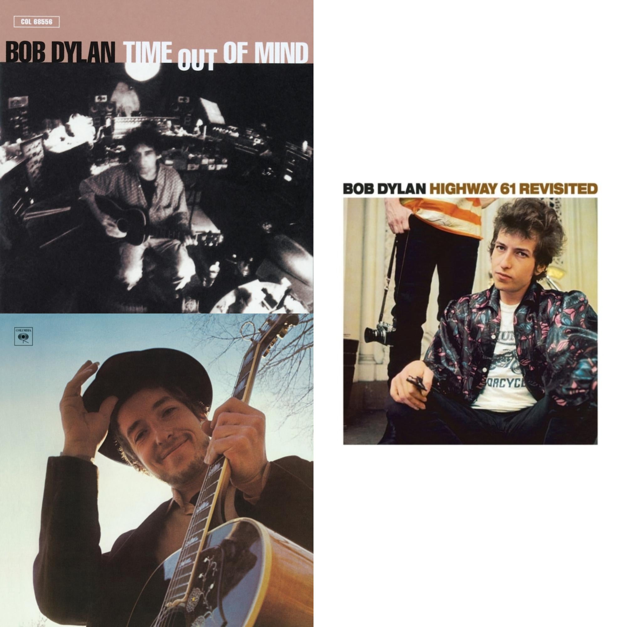 Time Out Of Mind & Nashville Skyline & Highway 61 Revisited