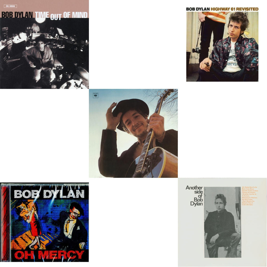Time Out Of Mind & Oh Mercy & Nashville Skyline & Highway 61 Revisited & Another Side Of Bob Dylan