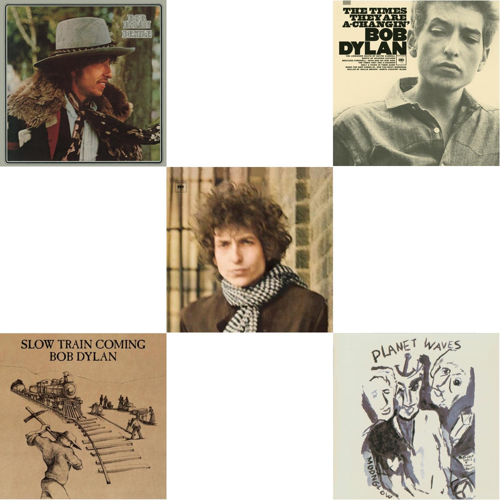 Desire & Slow Train Coming & Blonde On Blonde & Times They Are A-Changin & Planet Waves