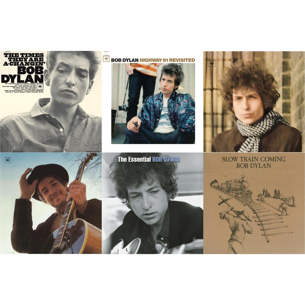 Times They Are A-Changin (Mono) & Highway 61 Revisited & Blonde On Blonde & Nashville Skyline & Essential Bob Dylan & Slow Train Coming (150G/Dl Card)