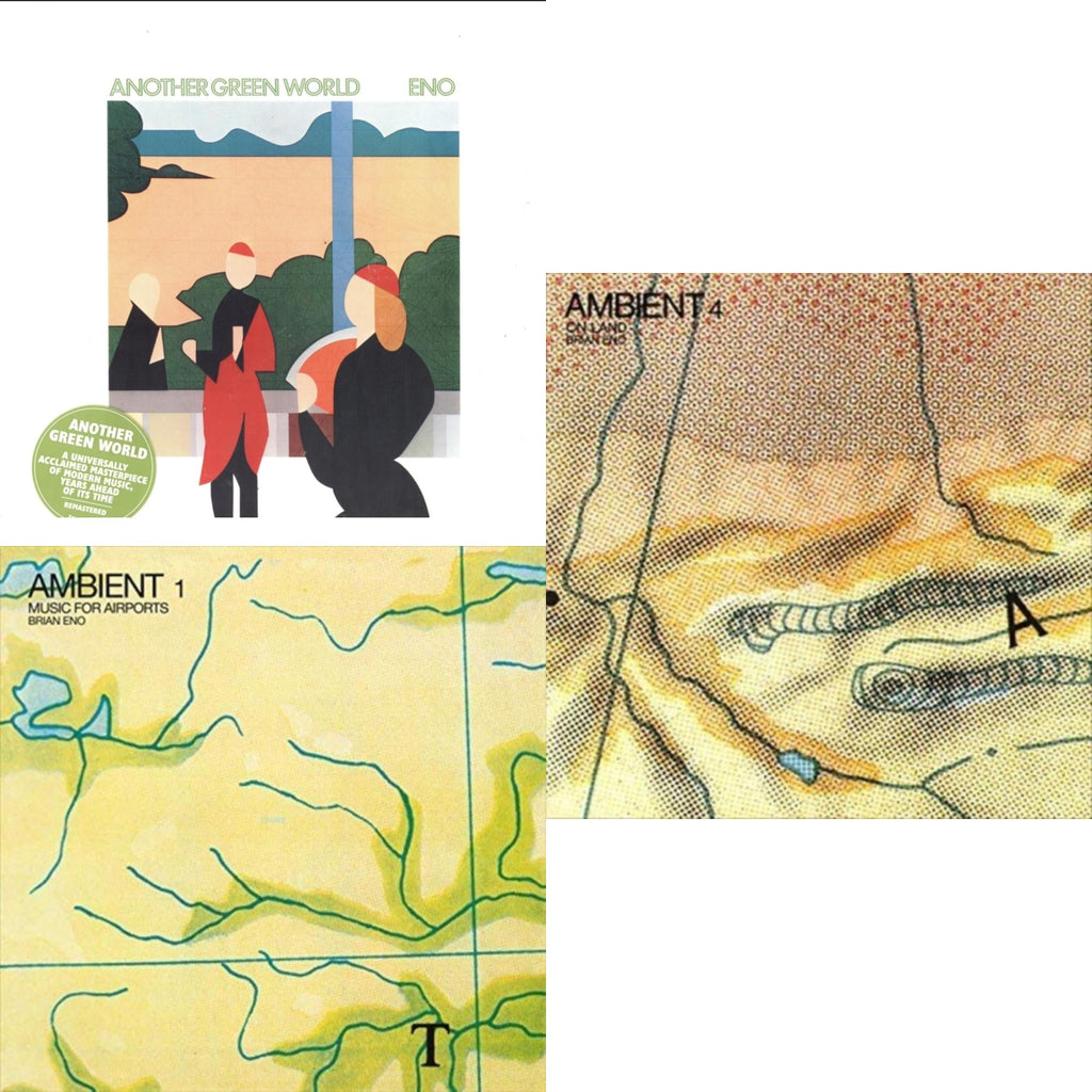 Another Green World (140G/2017 Master) & Ambient 1: Music For Airports & Ambient 4: On Land