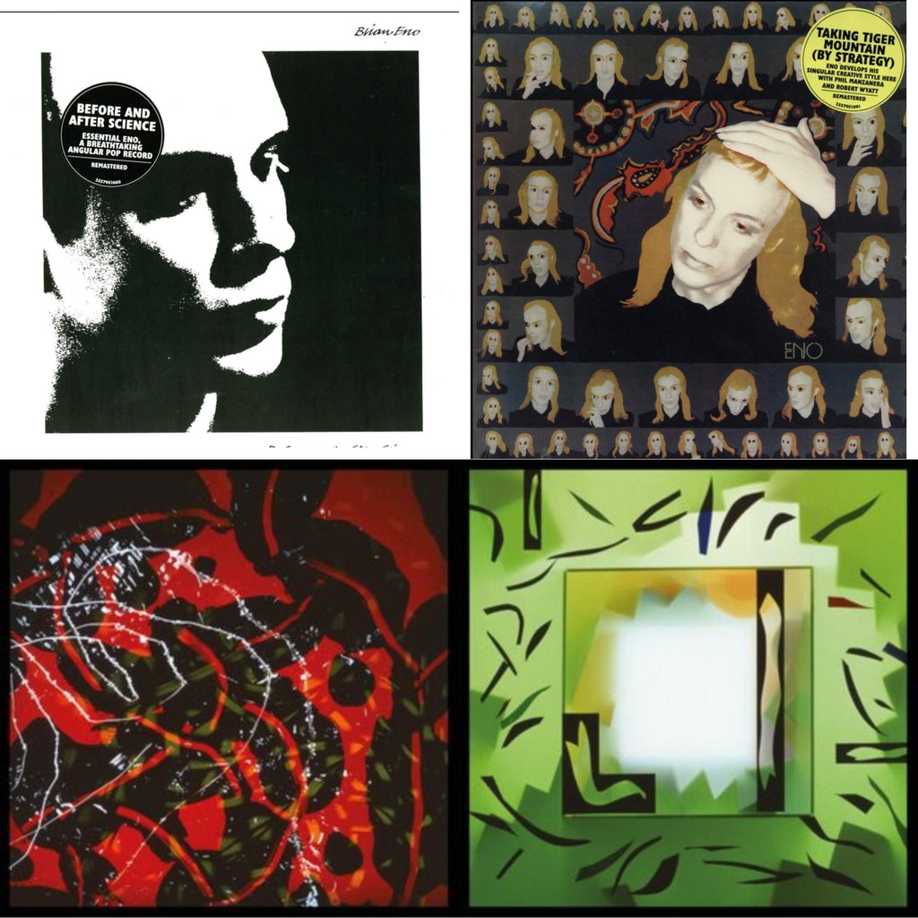 Before And After Science (140G/2017 Master) & Taking Tiger Mountain (By Strategy) (140G/2017 Master) & Nerve Net (2LP/Gatefold/Dl) & Shutov Assembly (2LP/Gatefold/Dl)