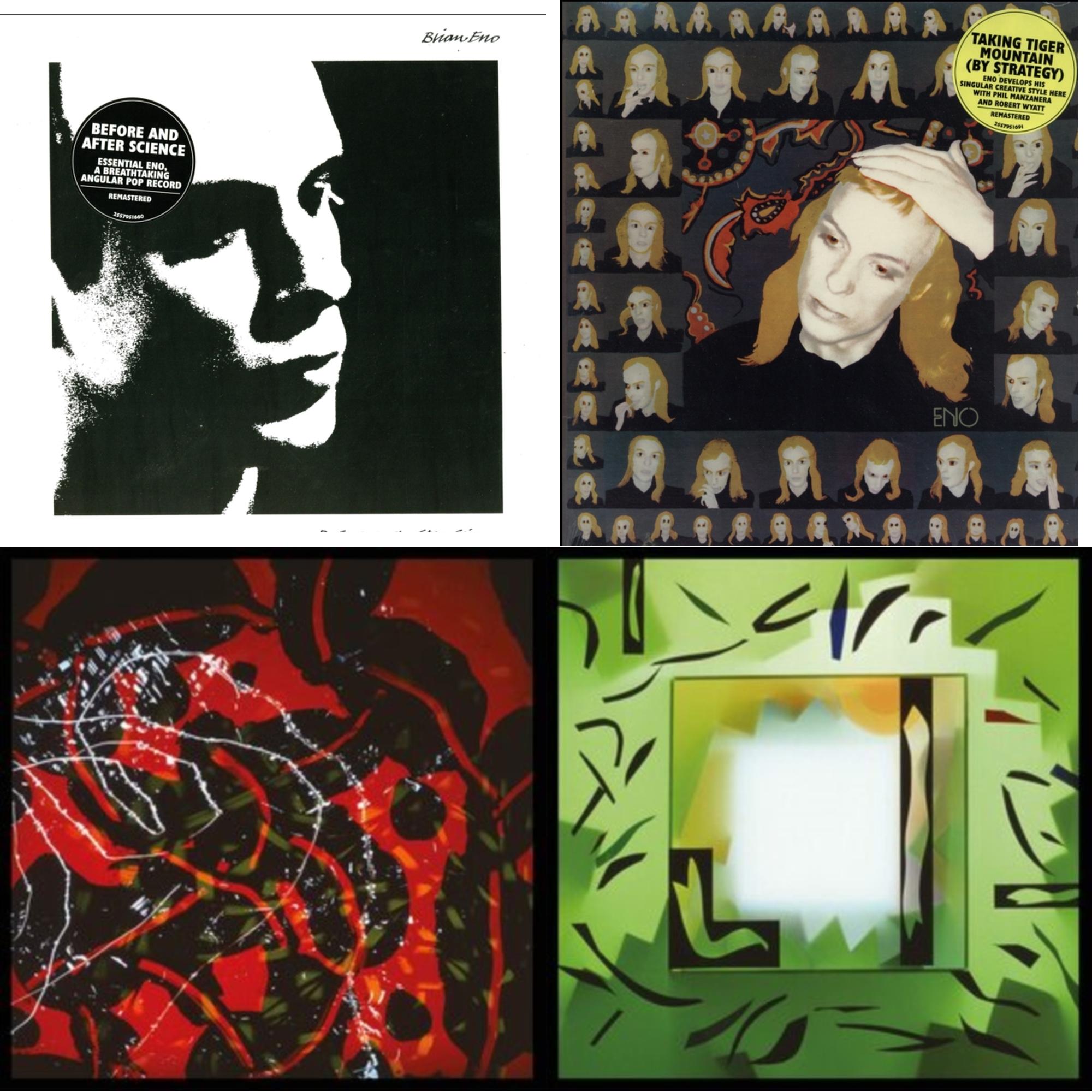 Before And After Science (140G/2017 Master) & Taking Tiger Mountain (By Strategy) (140G/2017 Master) & Nerve Net (2LP/Gatefold/Dl) & Shutov Assembly (2LP/Gatefold/Dl)