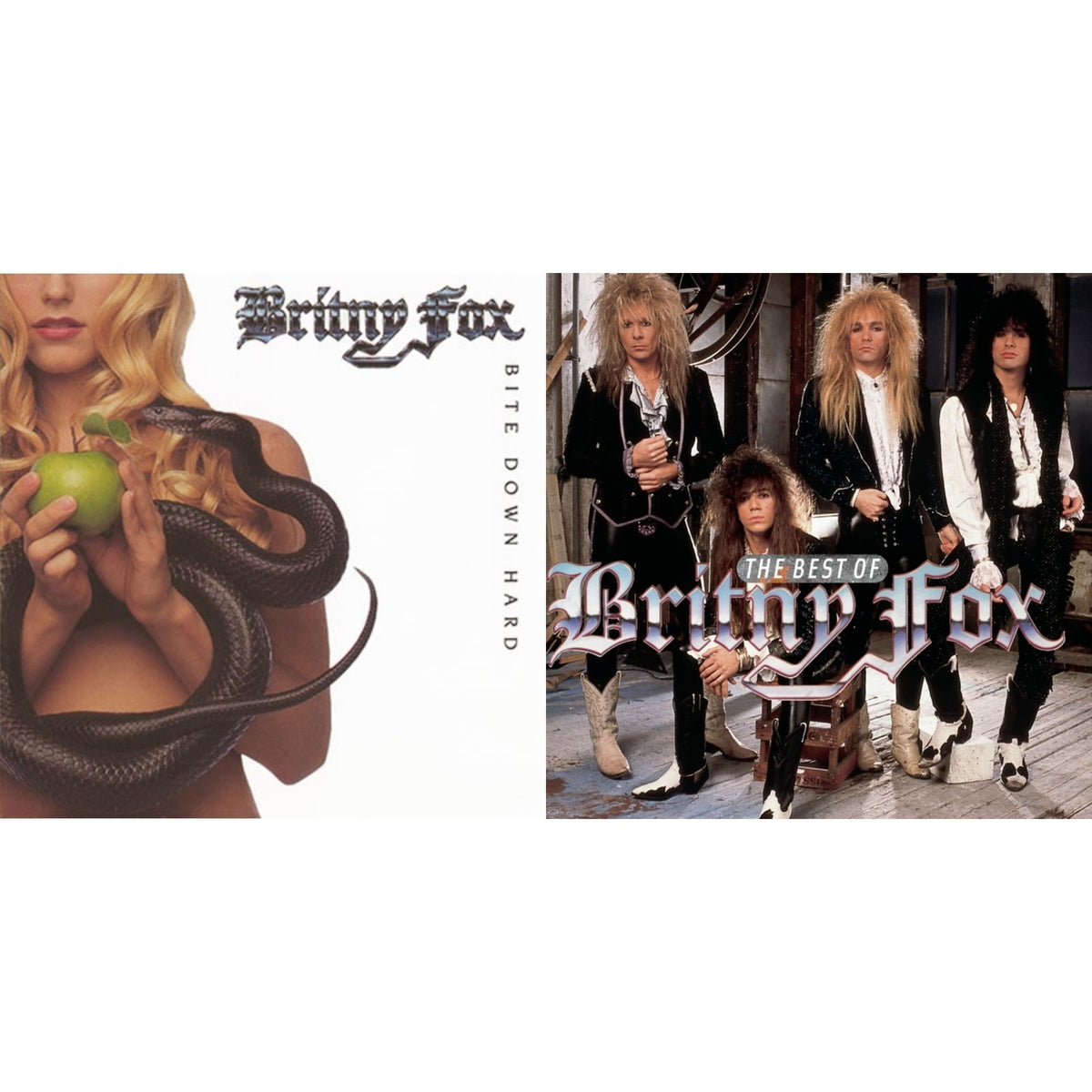 Bite Down Hard & Best Of Britny Fox