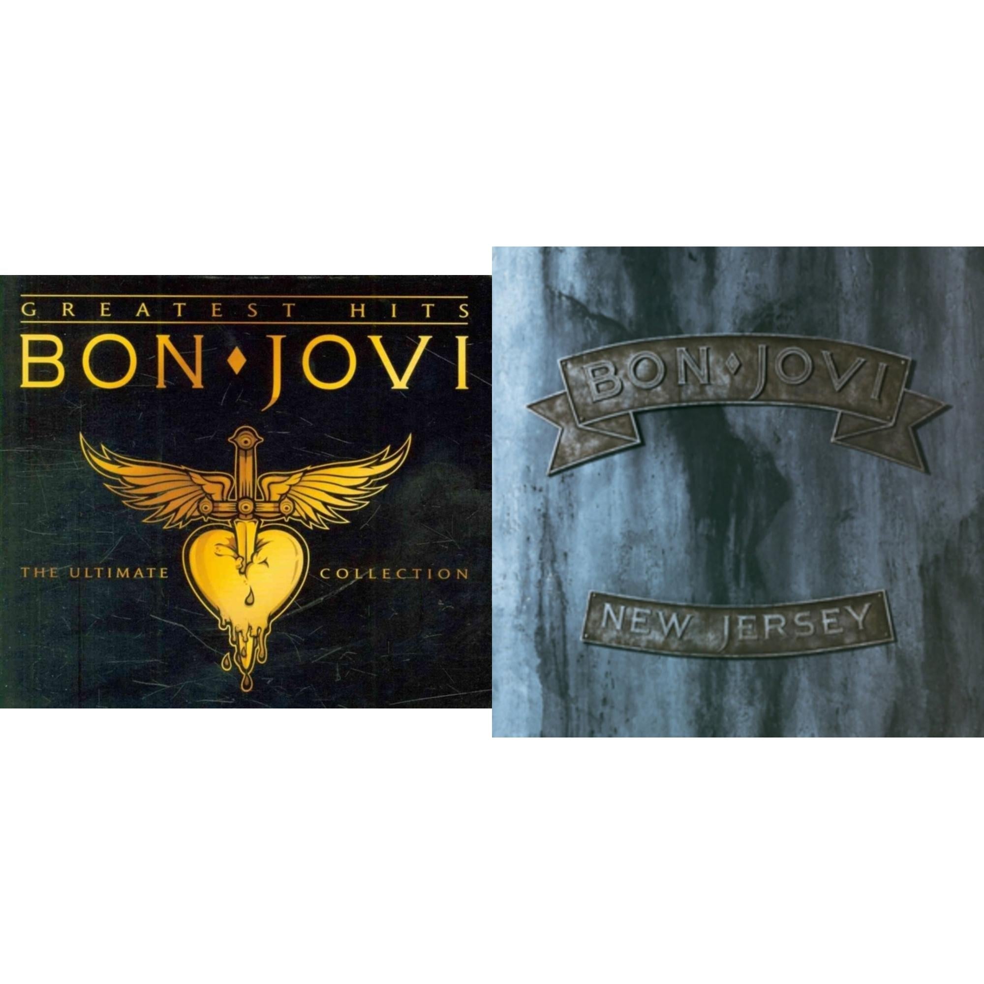 Bon Jovi - Bon Jovi Greatest Hits & New Jersey - CD Bundle