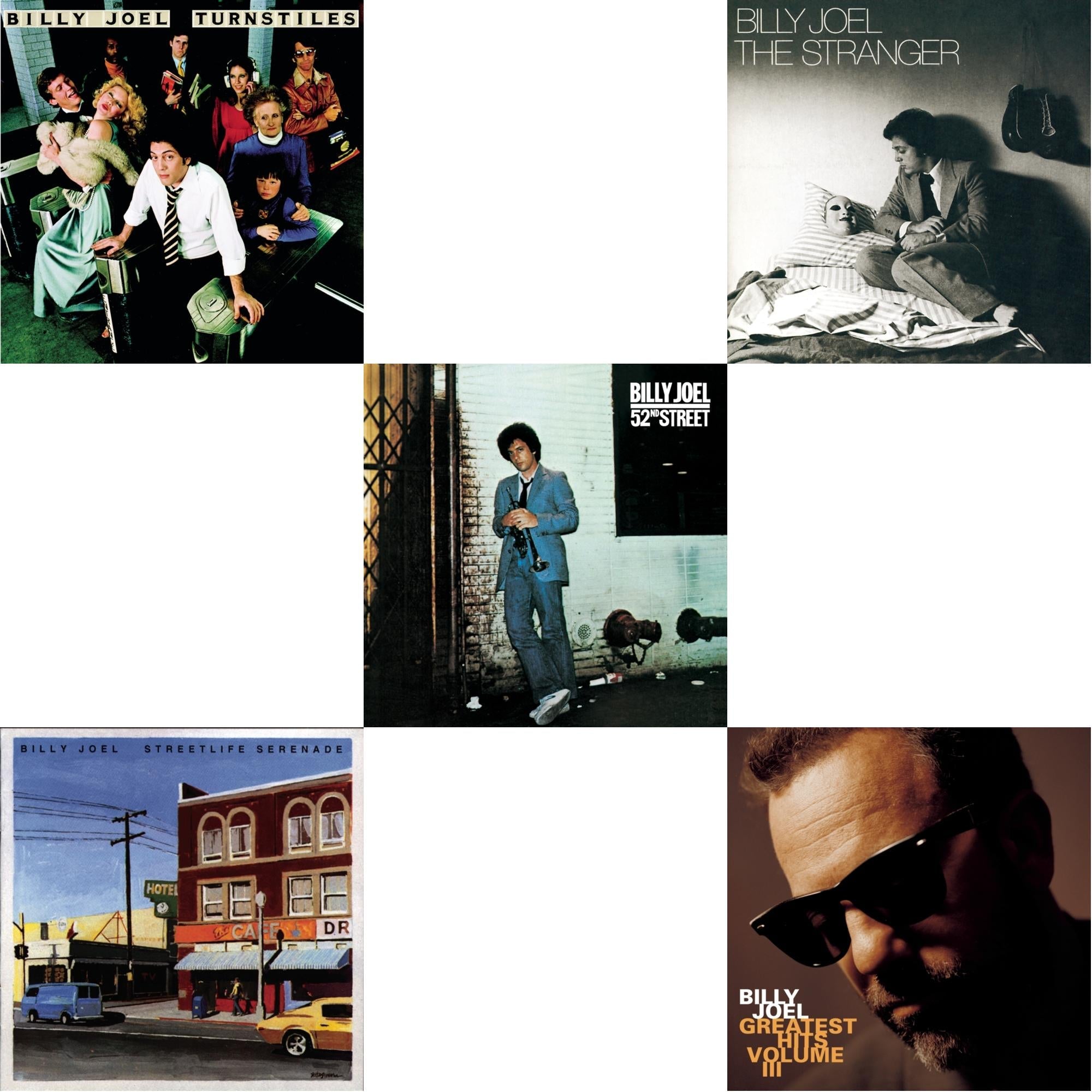 Turnstiles & Streetlife Serenade & 52Nd Street & Stranger & Greatest Hits Vol.3
