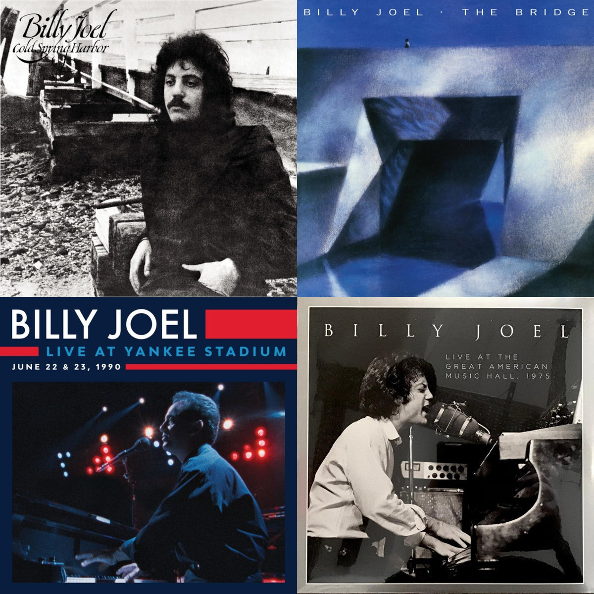 Cold Spring Harbor & Bridge (140G) & Live At Yankee Stadium (3LP) & Live At The Great American Music Hall – 1975 (2LP)
