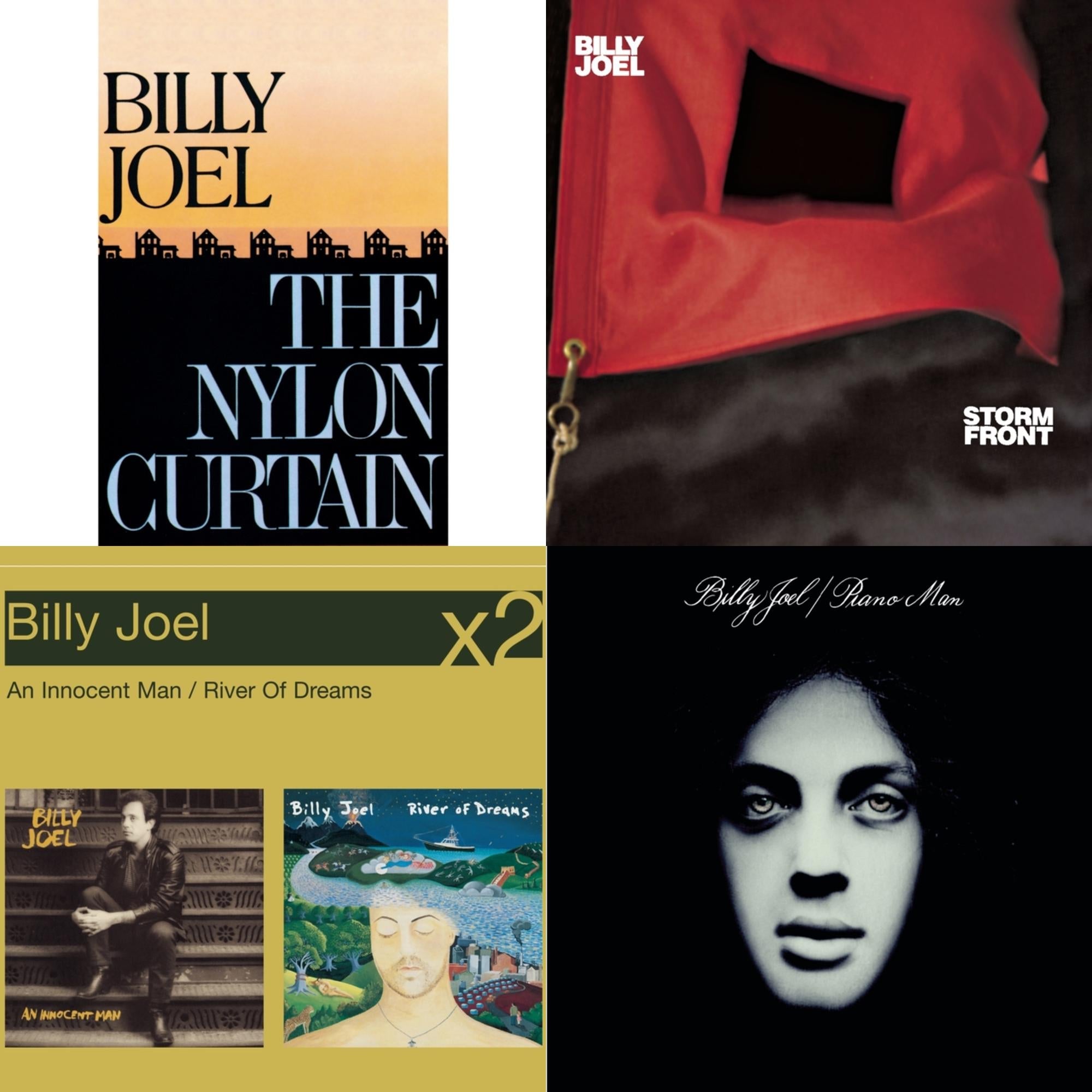 Nylon Curtain & Stormfront & River Of Dreams & Piano Man