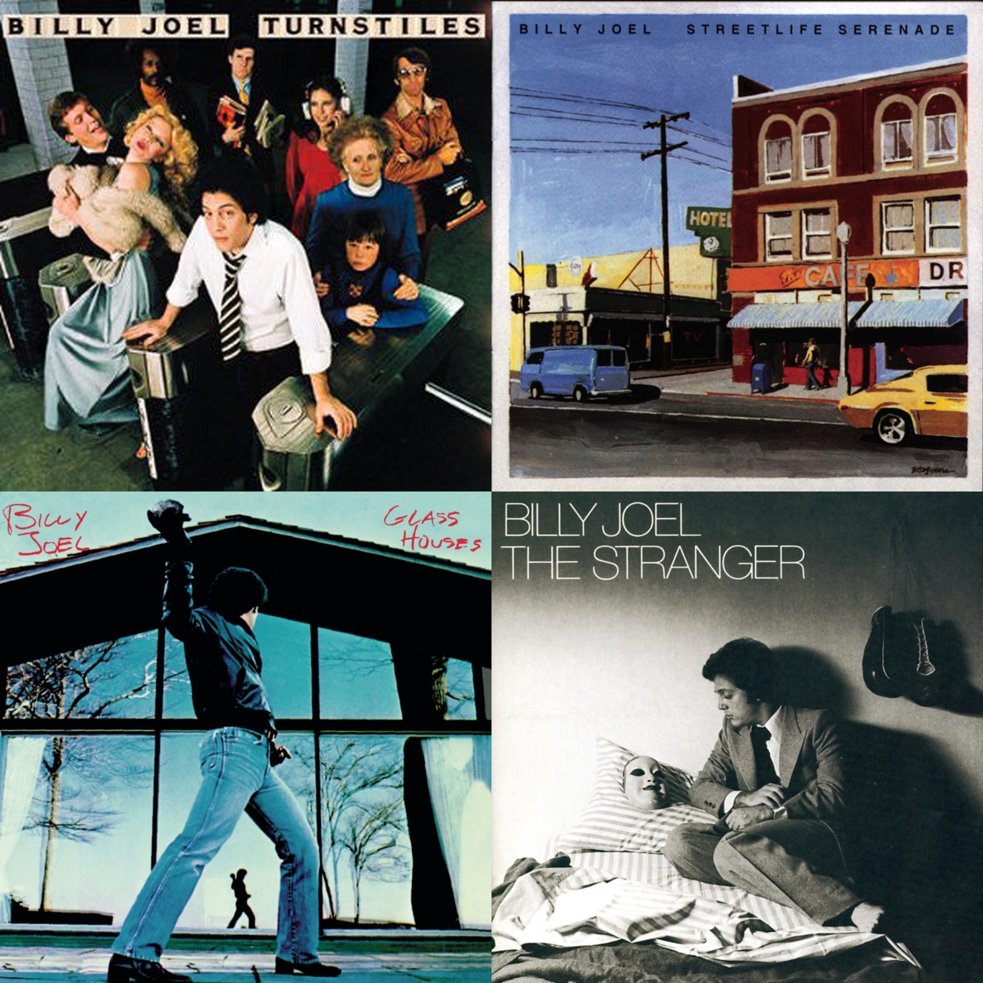 Turnstiles & Streetlife Serenade & Glass Houses & Stranger