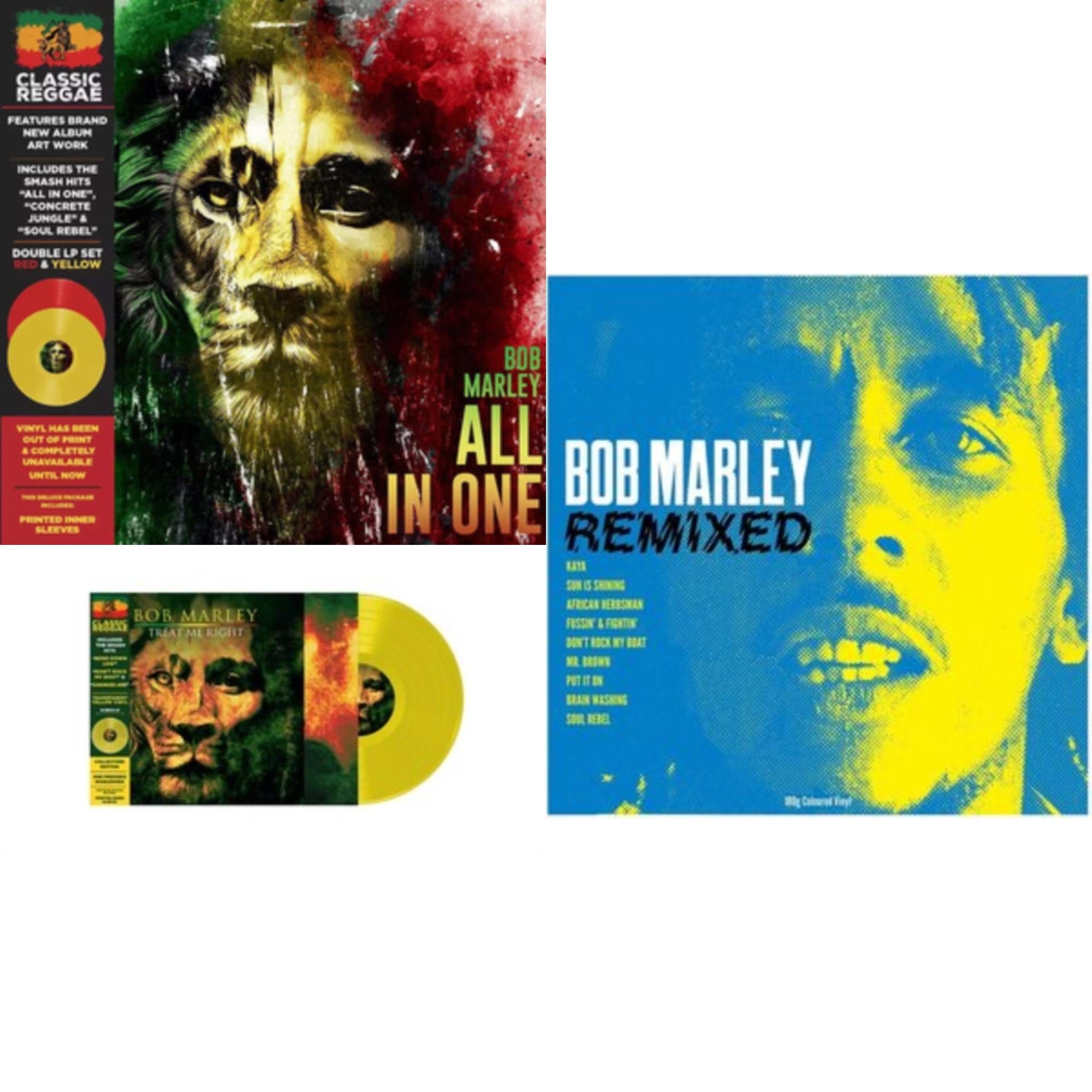 All In One (Red/Yellow LP Vinyl) & Treat Me Right (Yellow LP Vinyl/Remastered) & Remixed (Yellow LP Vinyl)