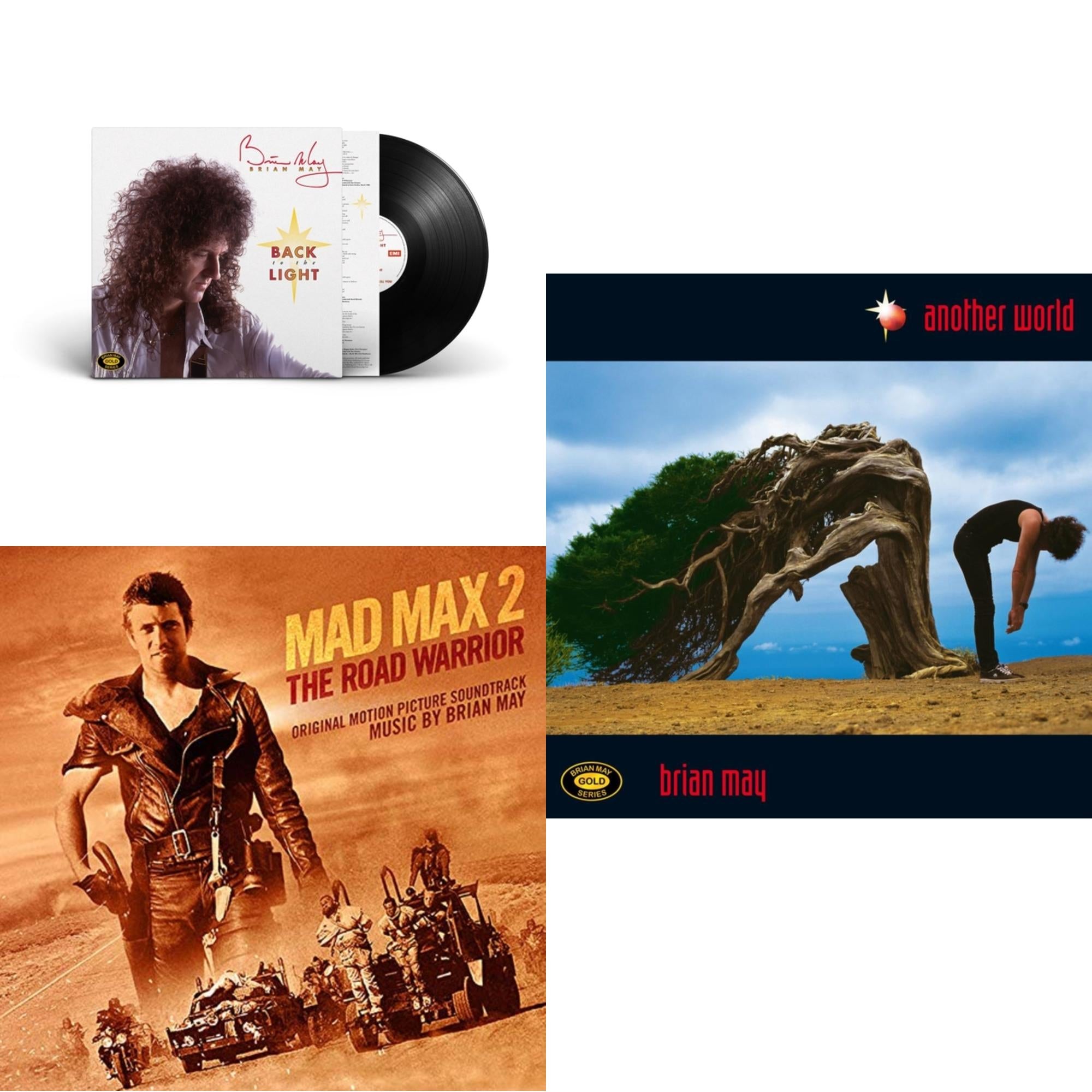 Back To The Light & Another World & Road Warrior / Mad Max 2 Ost (Red LP Vinyl)