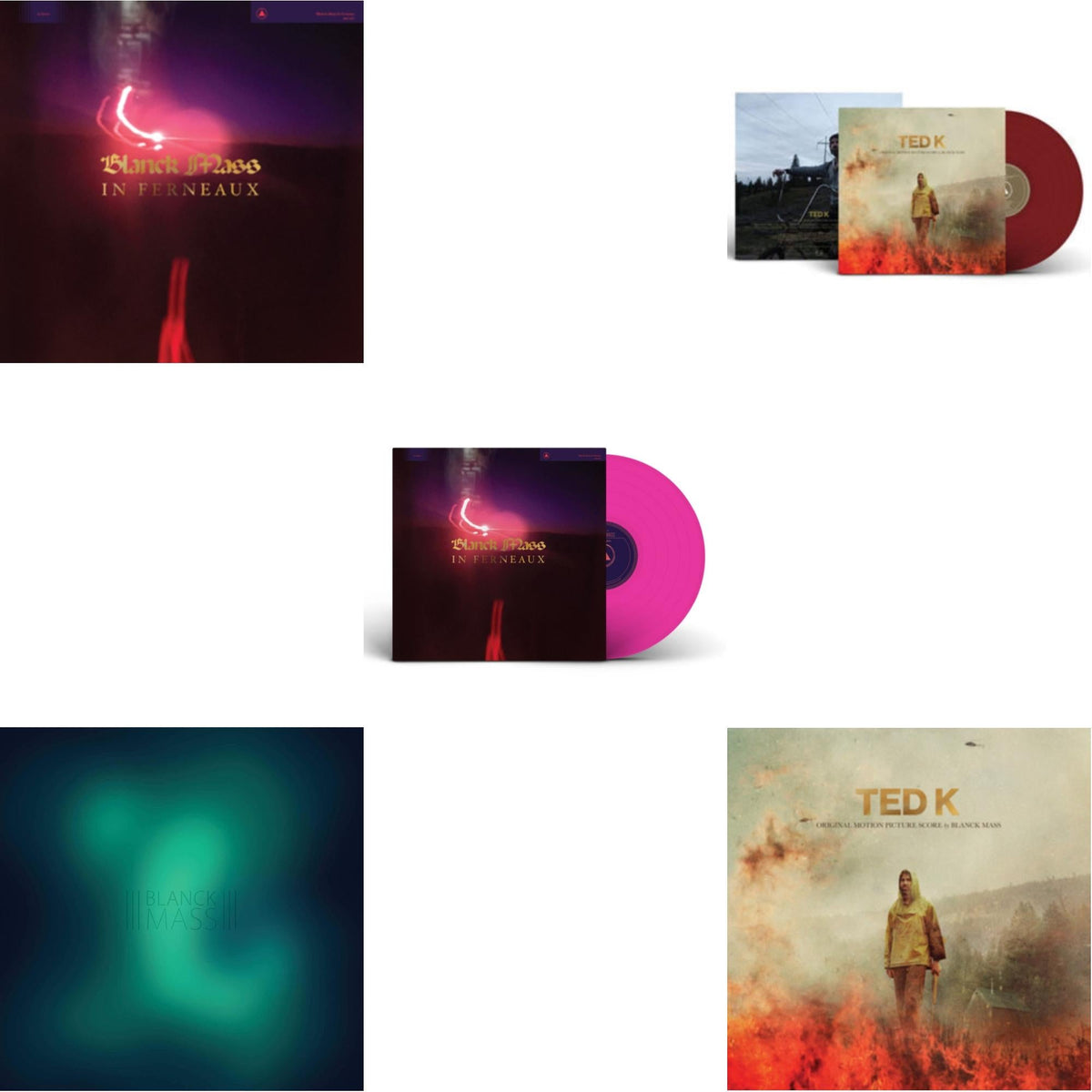 This is a 5 LP Vinyl SKU bundle.
1.This LP Vinyl is brand new.Format: LP VinylMusic Style: ExperimentalThis item's title is: In FerneauxArtist: Blanck MassLabel: SACRED BONES RECORDSBarcode: 843563134474Release Date: 2/26/2021
2.This LP Vinyl is brand new.