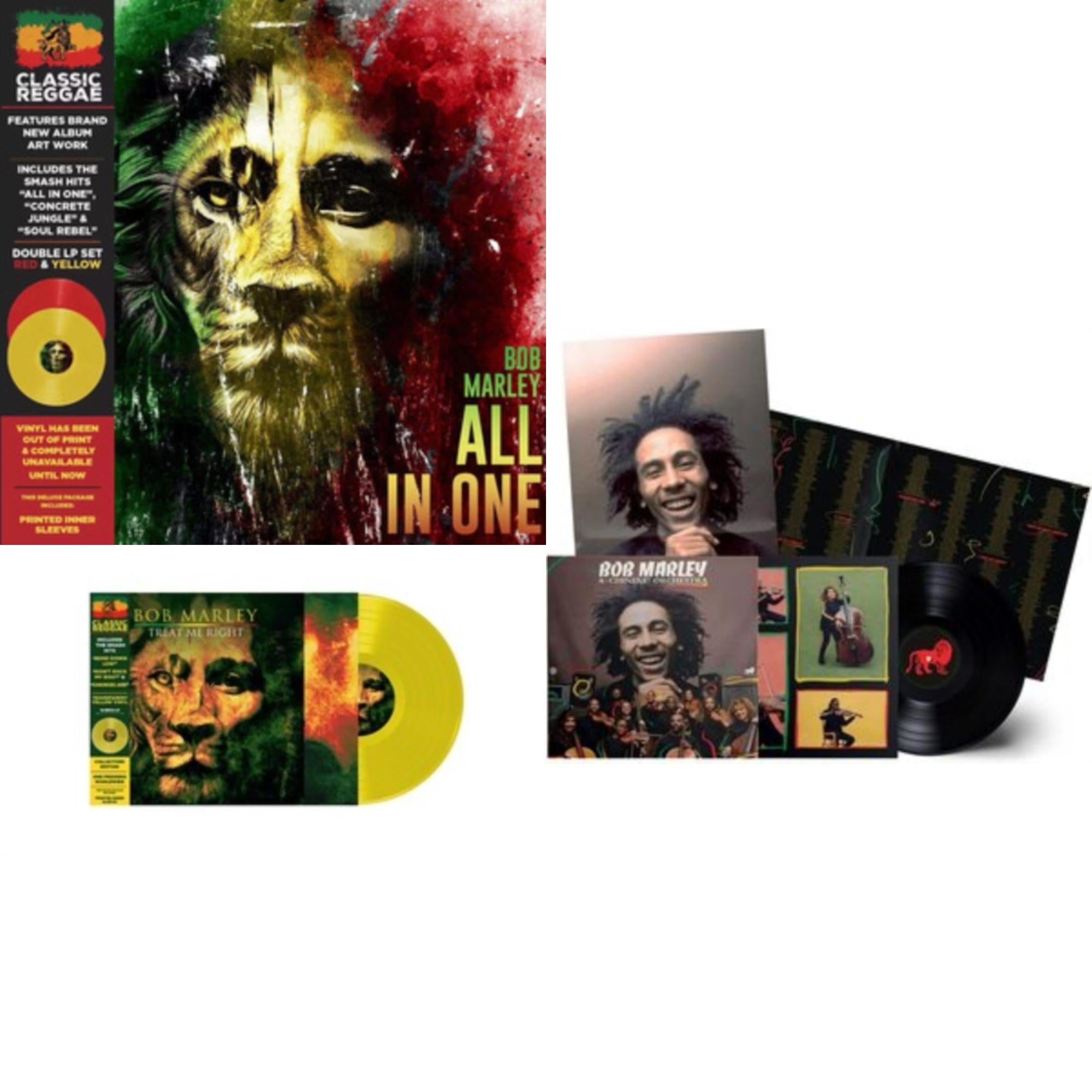 All In One (Red/Yellow LP Vinyl) & Treat Me Right (Yellow LP Vinyl/Remastered) & Bob Marley With The Chineke! Orchestra