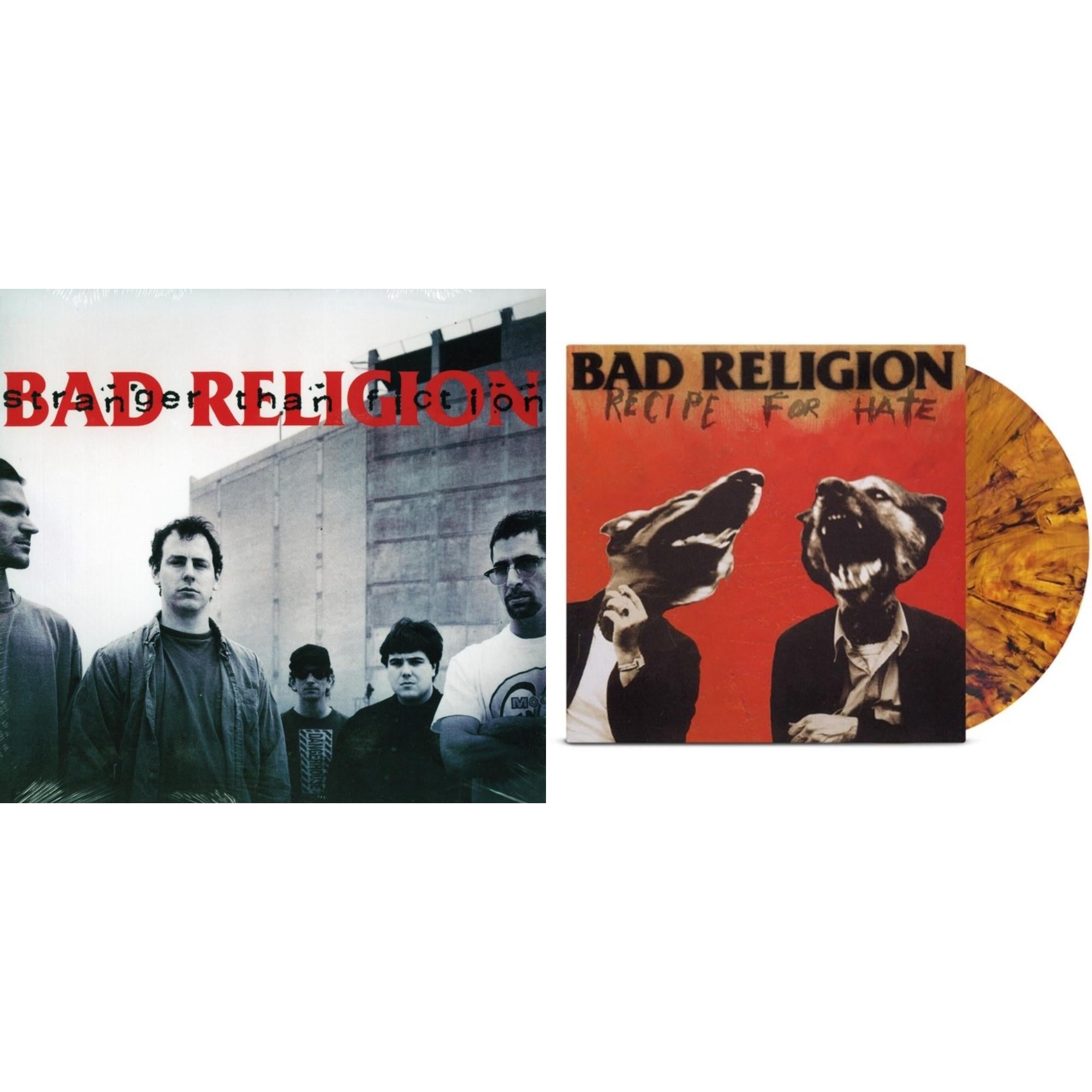 This is a 2 LP Vinyl SKU bundle.
1.This LP Vinyl is brand new.Format: LP VinylMusic Style: Alternative RockThis item's title is: Recipe For Hate (Anniversary Edition/Tigers Eye LP Vinyl)Artist: Bad ReligionLabel: EPITAPHBarcode: 045778642052Release Date: 7/28/2023
2.