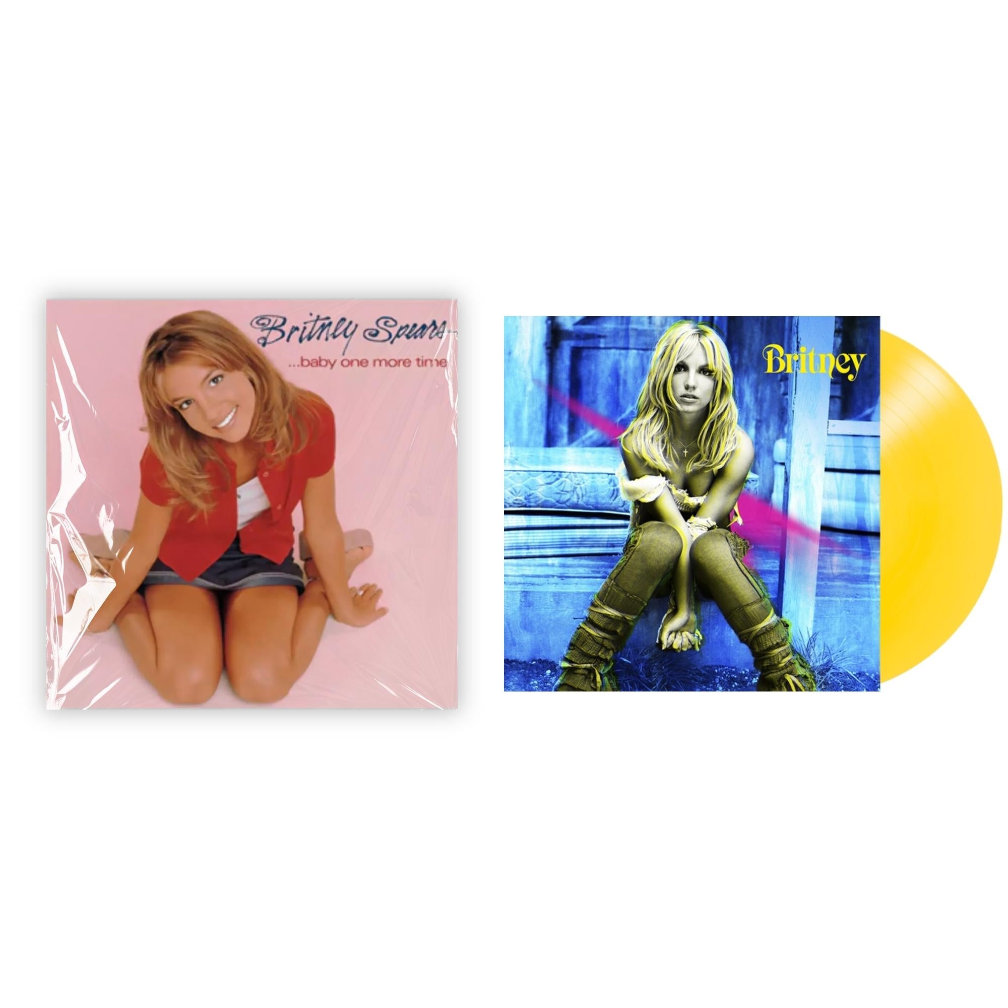 Baby One More Time & Britney (Yellow LP Vinyl/Import)