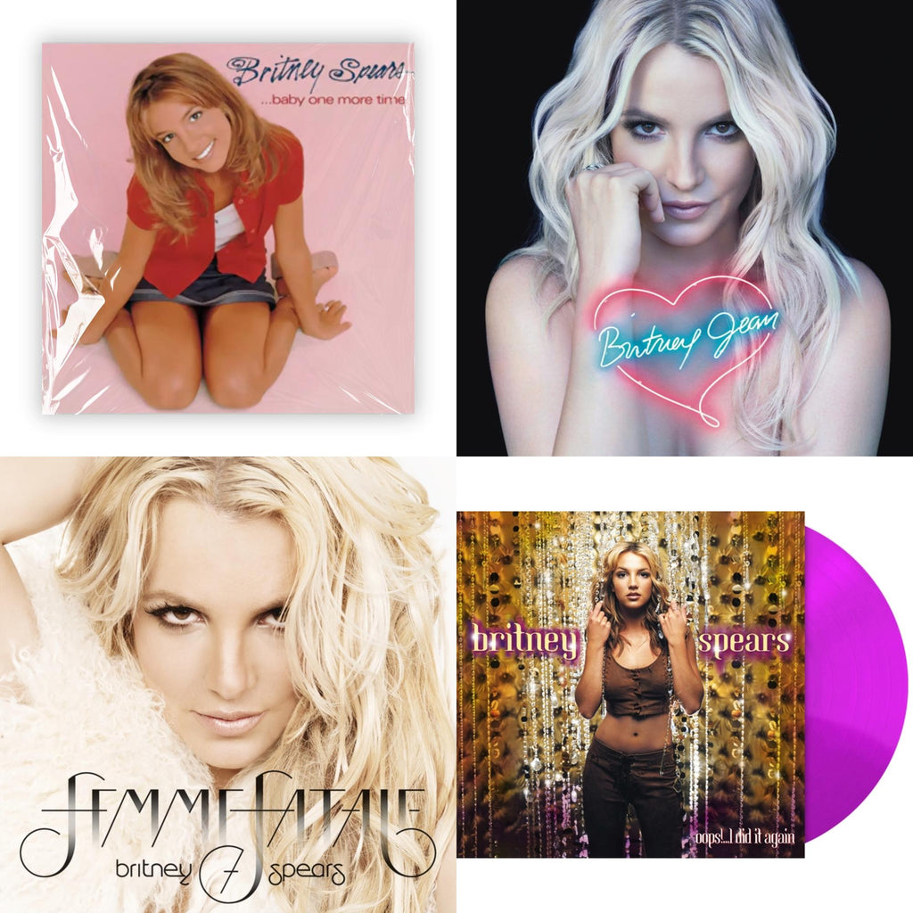 Baby One More Time & Britney Jean & Femme Fatale & Oops! I Did It Again (Purple LP Vinyl/Import)